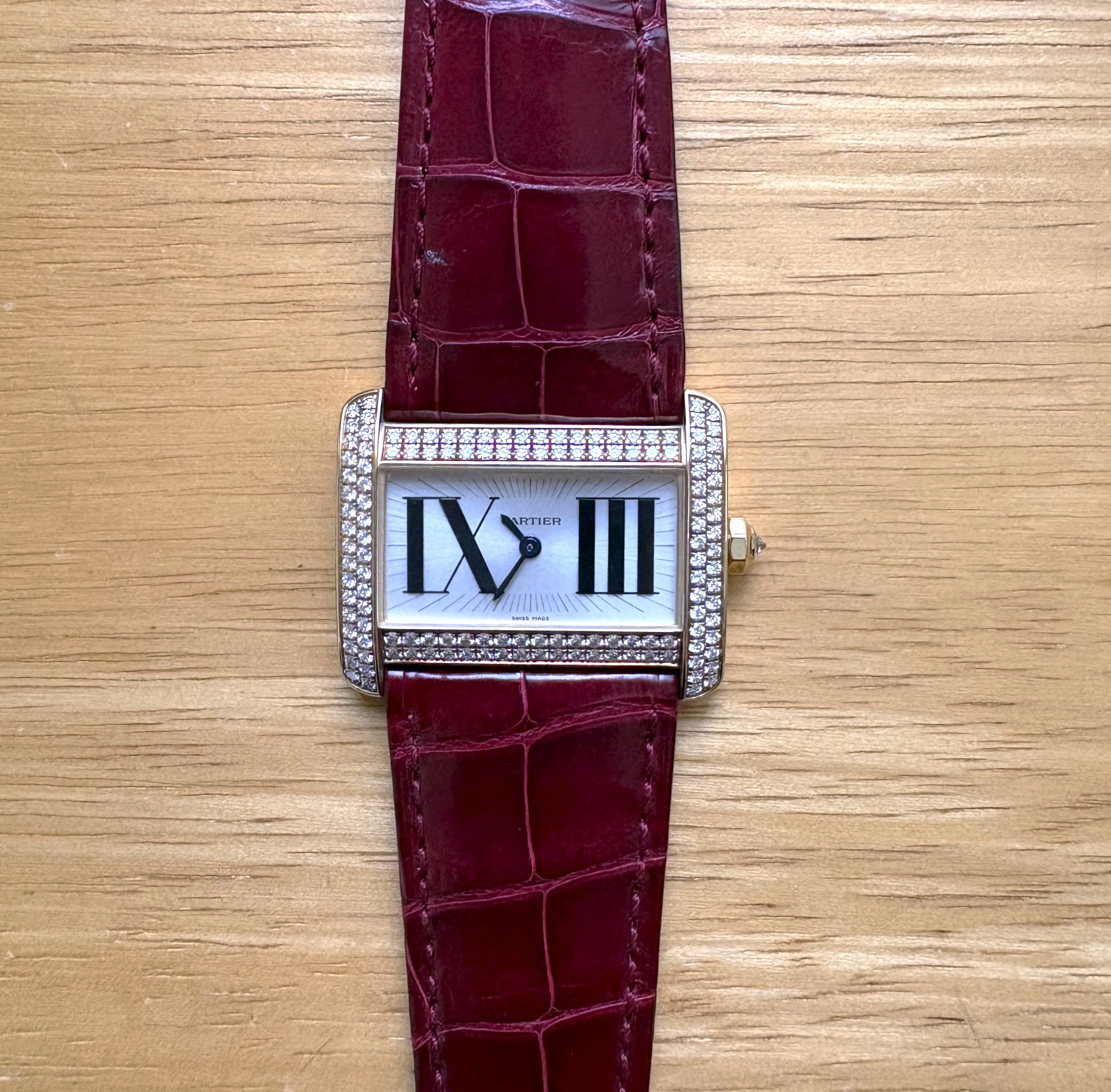Cartier Mini Tank Divan WA301471 Unworn / Full Set