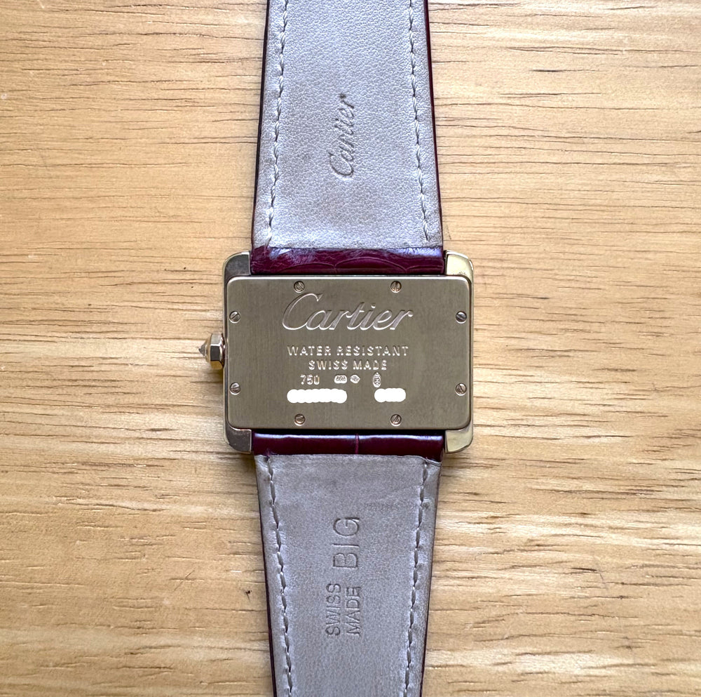 Cartier Mini Tank Divan WA301471 Unworn / Full Set