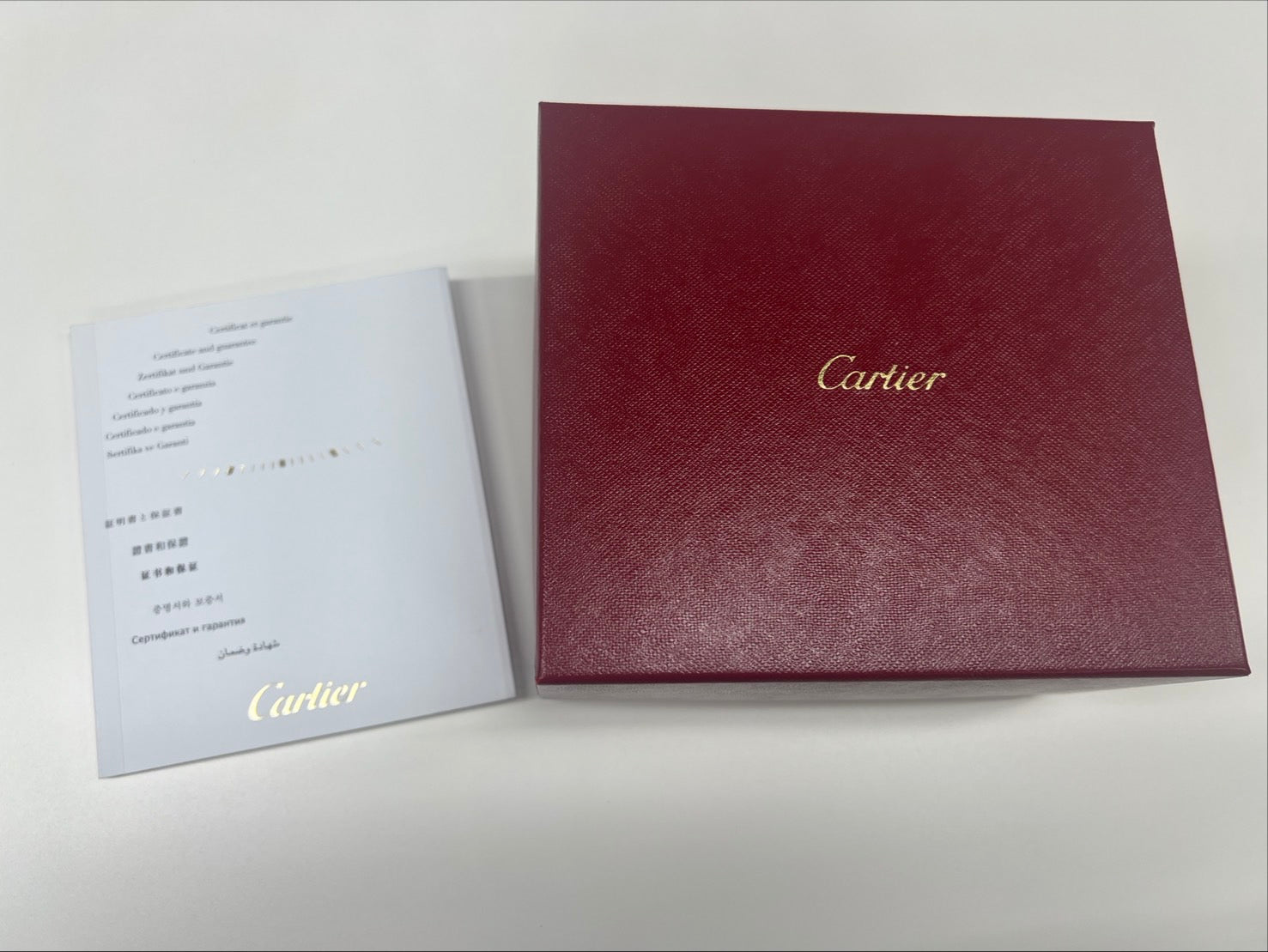 Cartier Baignoire Allongee WB512031 Unworn / Full Set