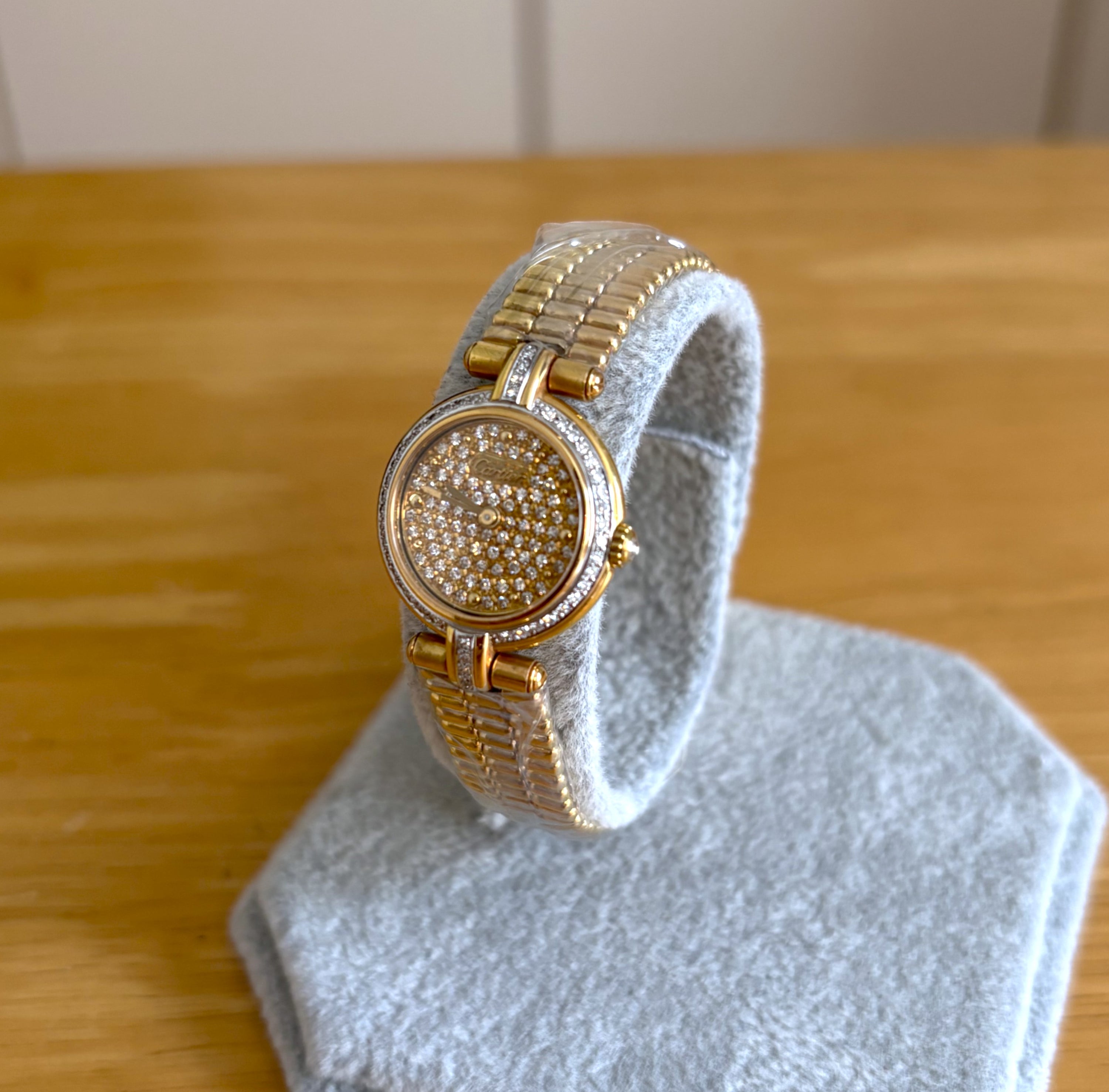 Cartier Yellow-Gold Diamond Dial 660290339 Unworn / Full Set