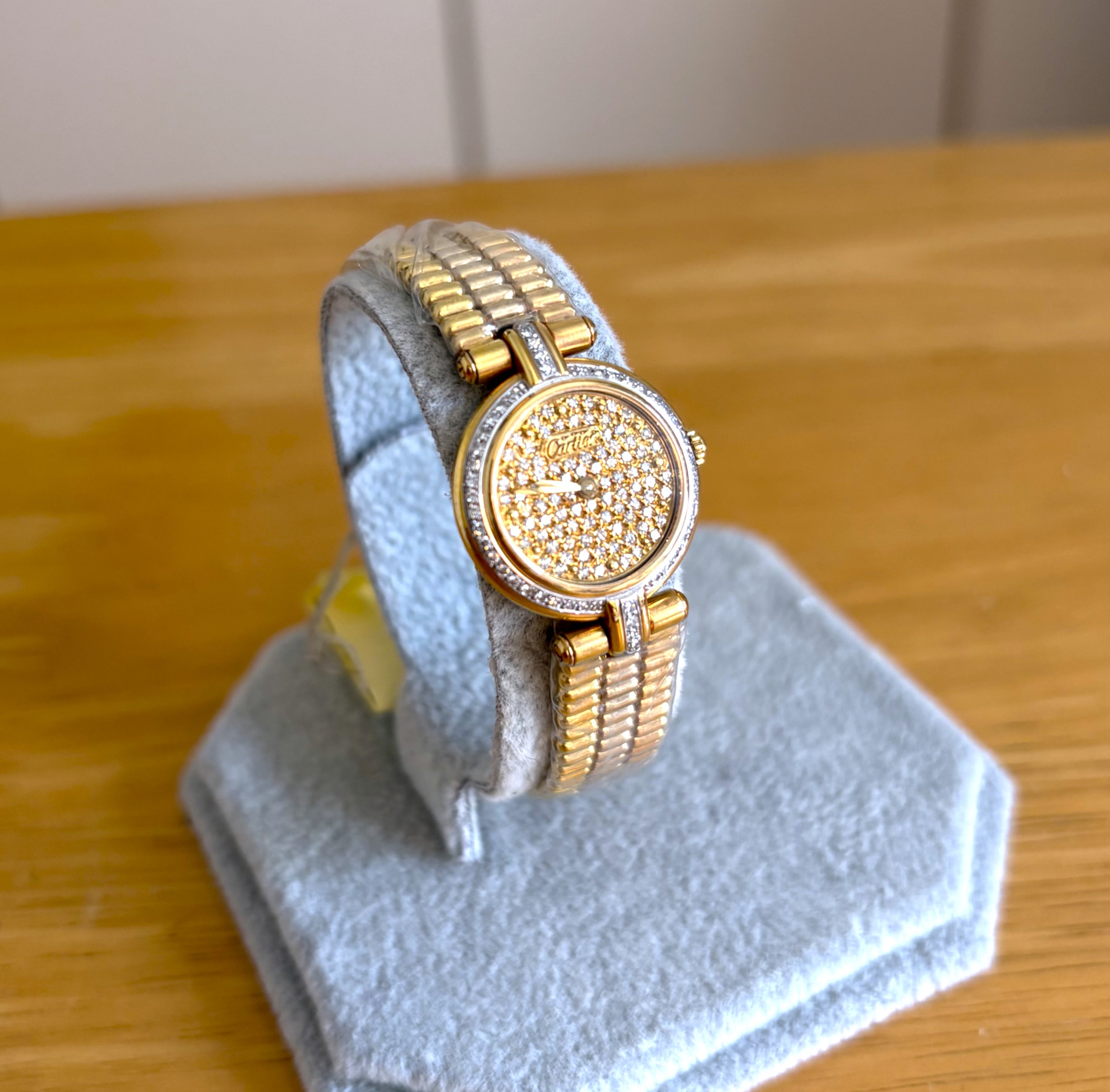 Cartier Yellow-Gold Diamond Dial 660290339 Unworn / Full Set
