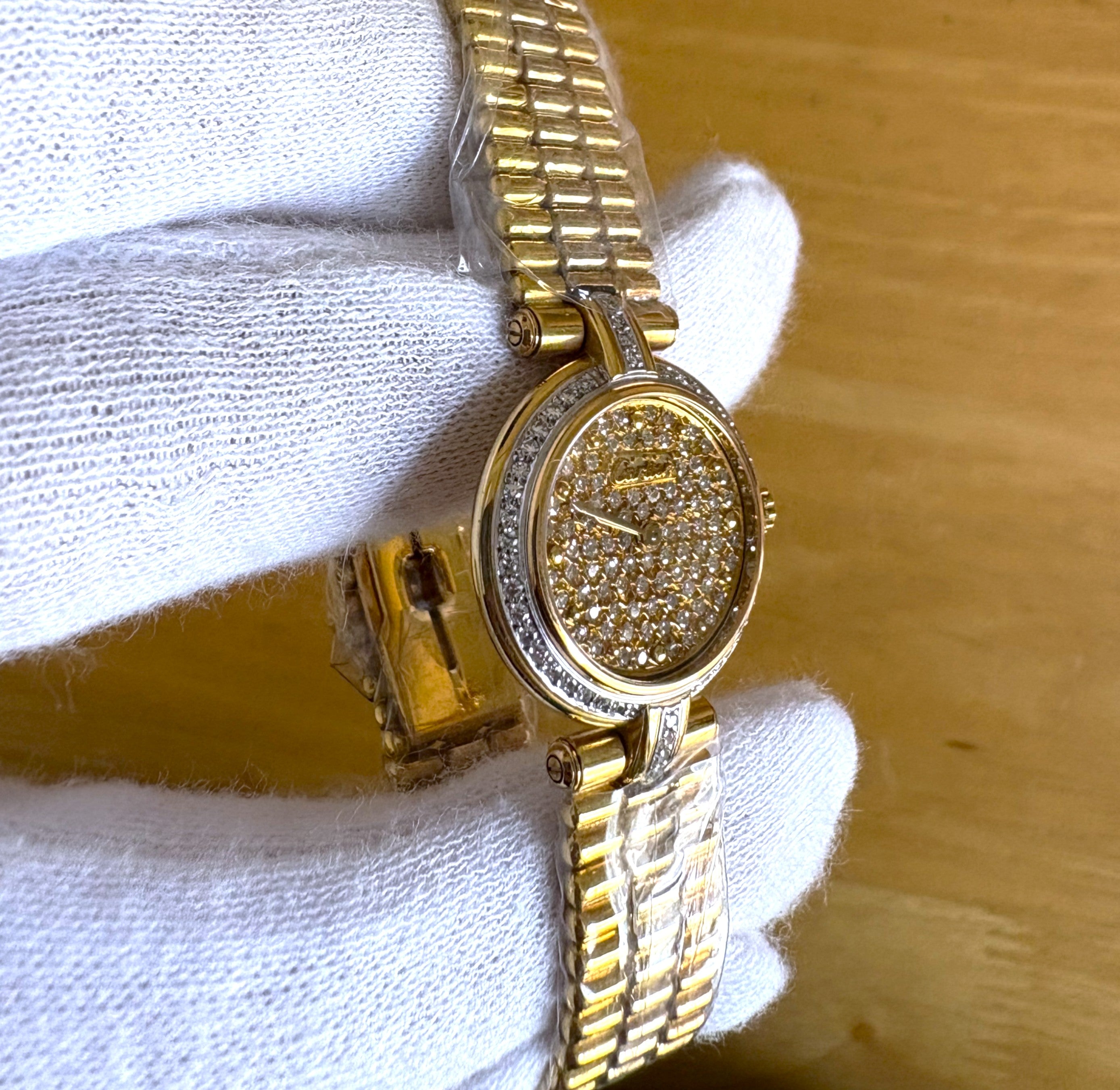 Cartier Yellow-Gold Diamond Dial 660290339 Unworn / Full Set