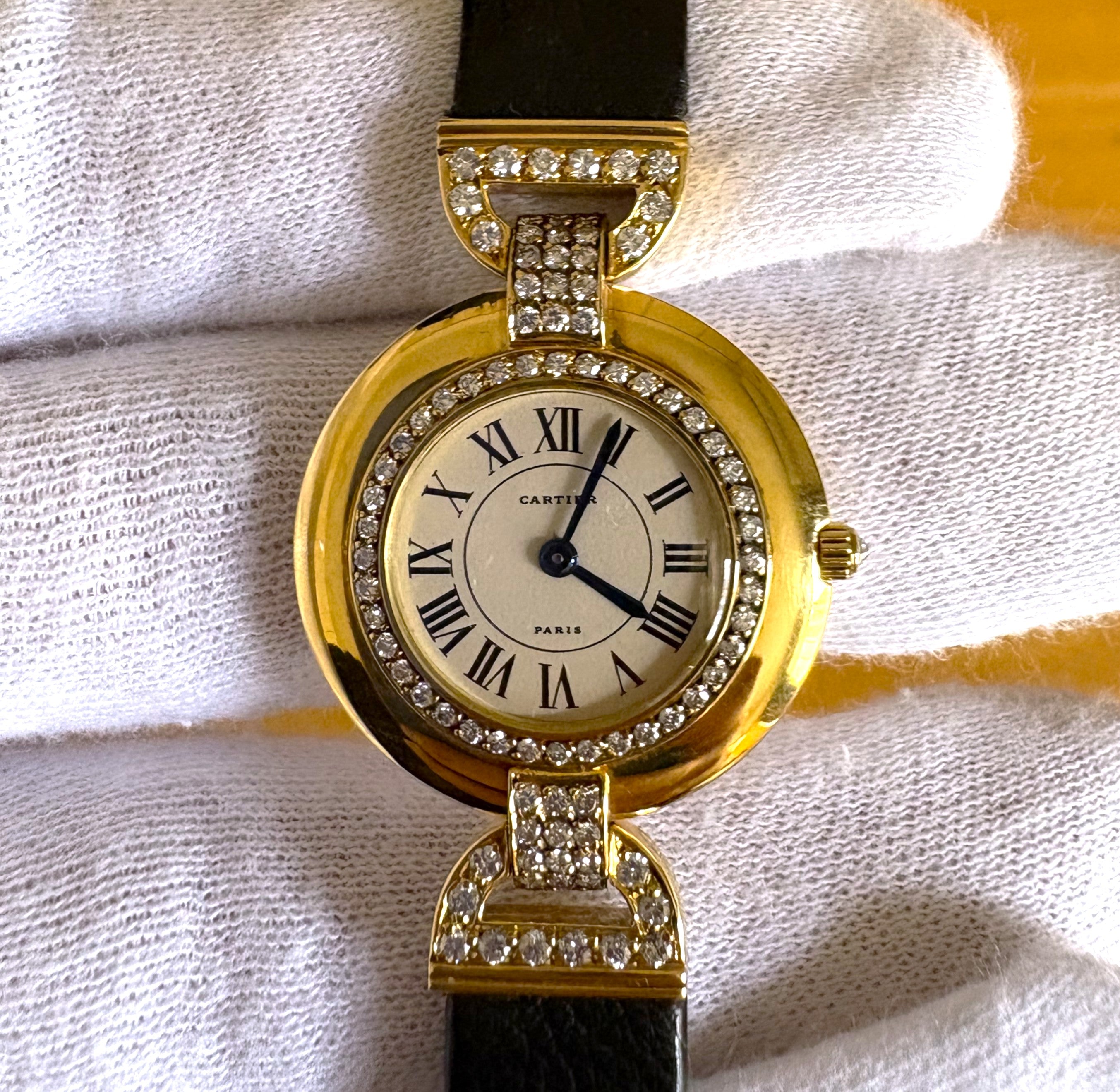 Cartier Yellow-Gold Diamonds A103774 Unworn / Full Set