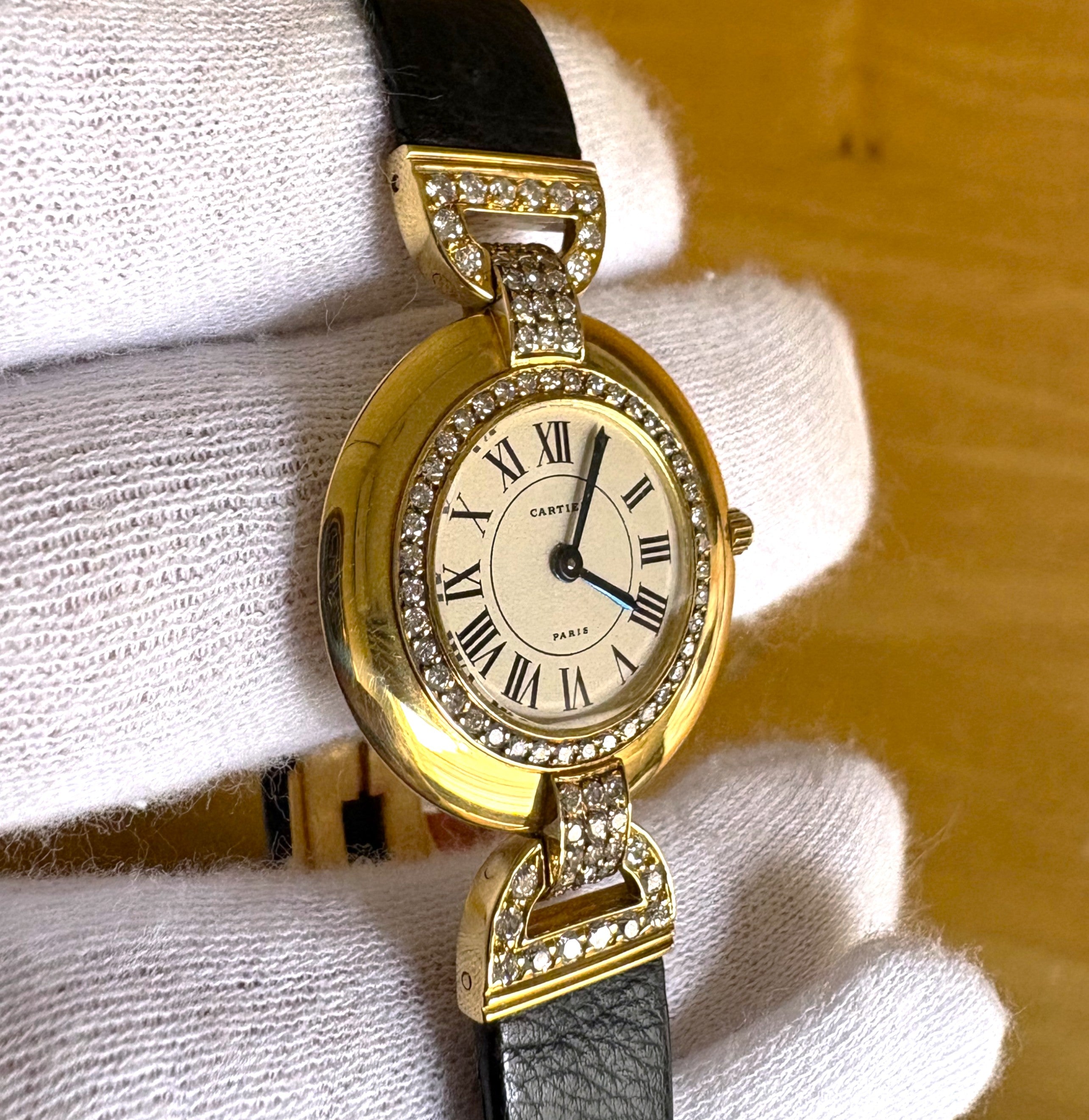 Cartier Yellow-Gold Diamonds A103774 Unworn / Full Set