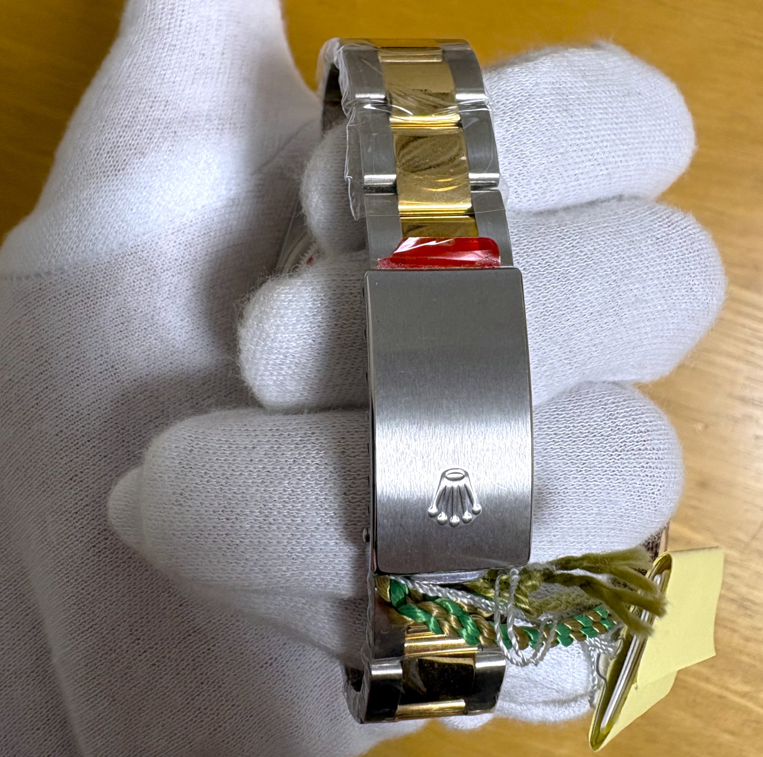 Rolex Oyster Perpetual Date White Dial 15203 Unworn with papers