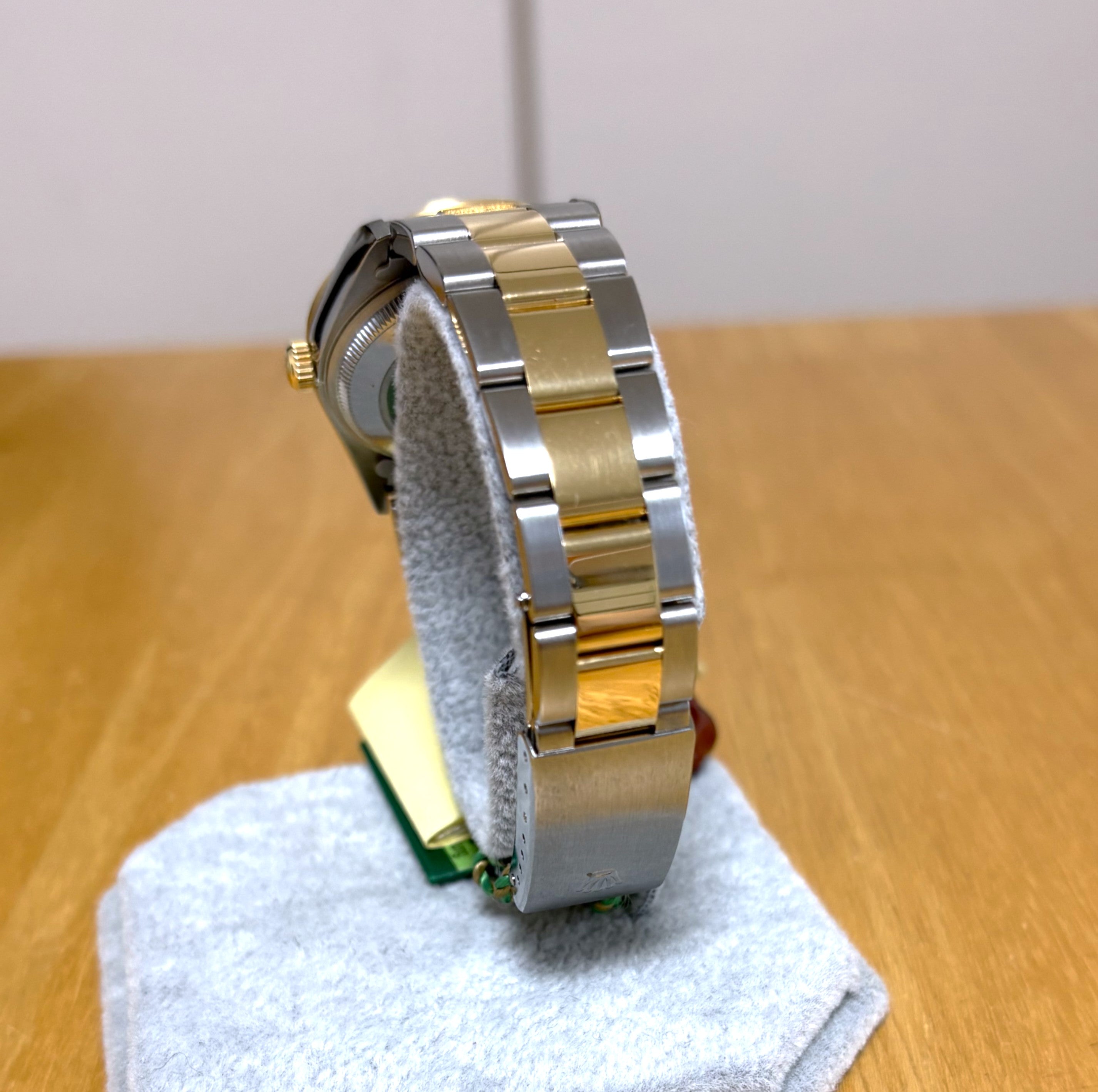 Rolex Oyster Perpetual Date Grey Dial 15203 Unworn with papers