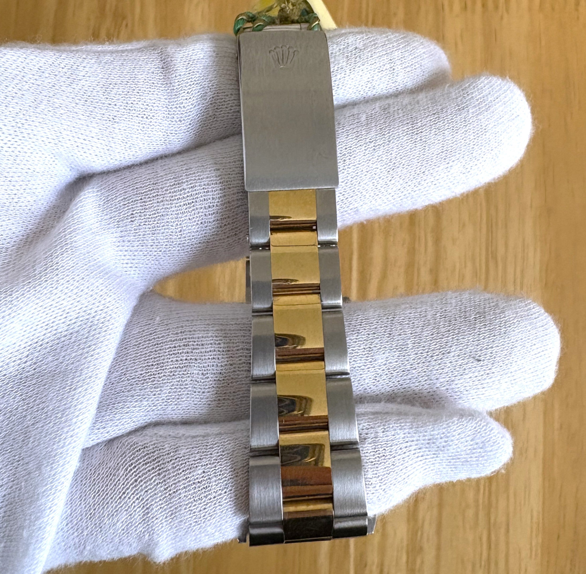 Rolex Oyster Perpetual Date Black Dial 15223 Unworn