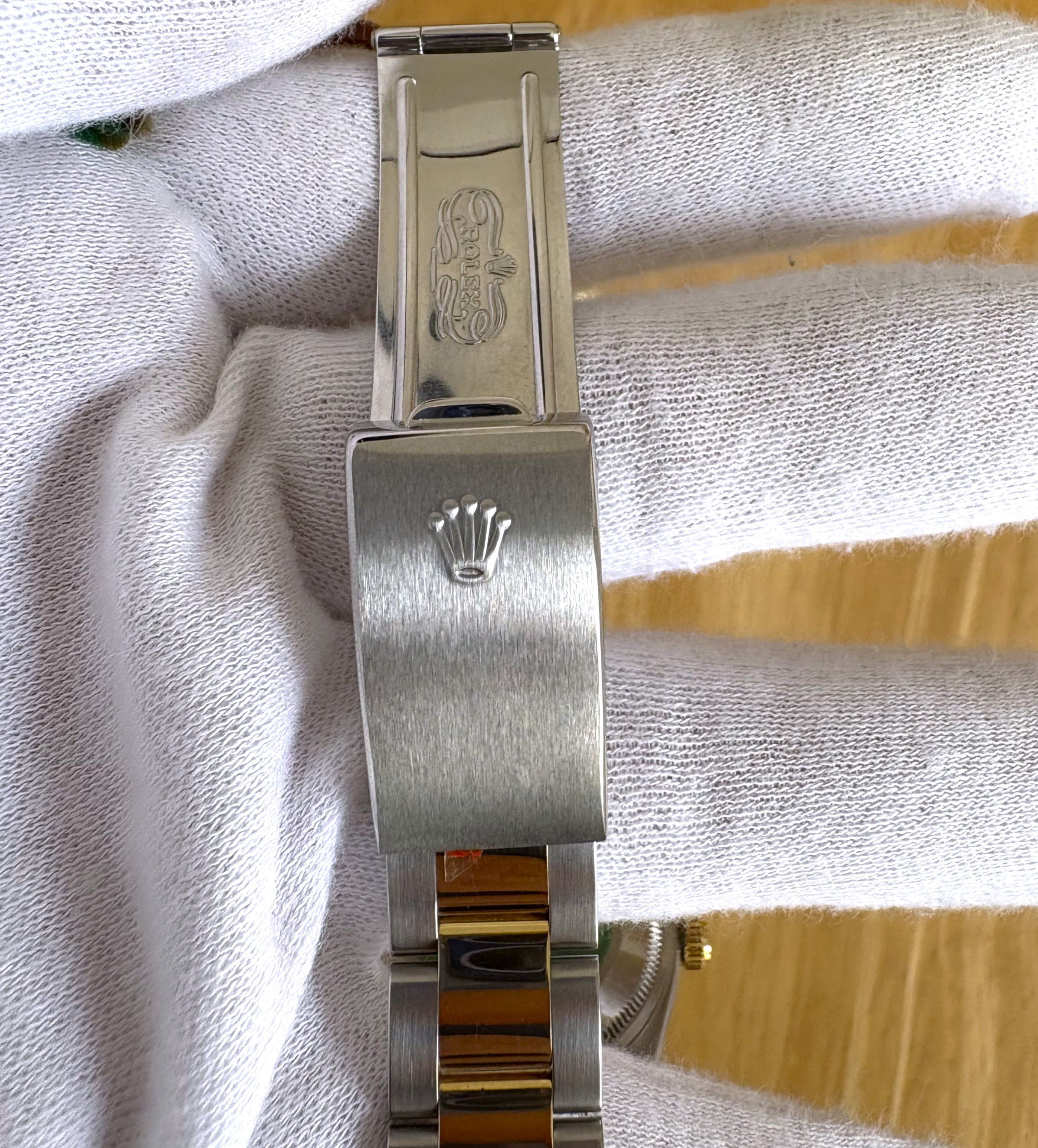 Rolex Oyster Perpetual Date White Dial 15223
