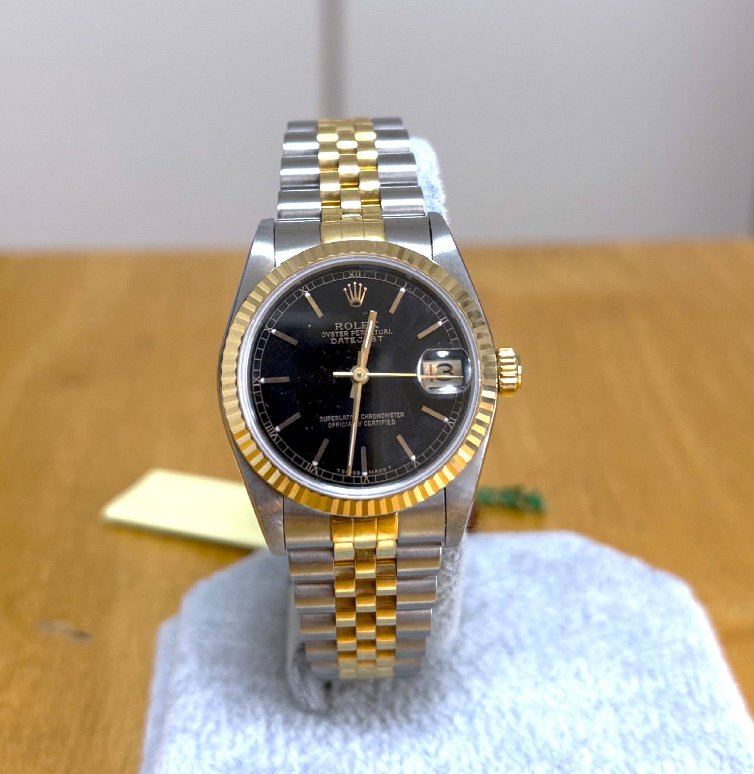 Rolex Datejust 31mm Black 68273 Unworn