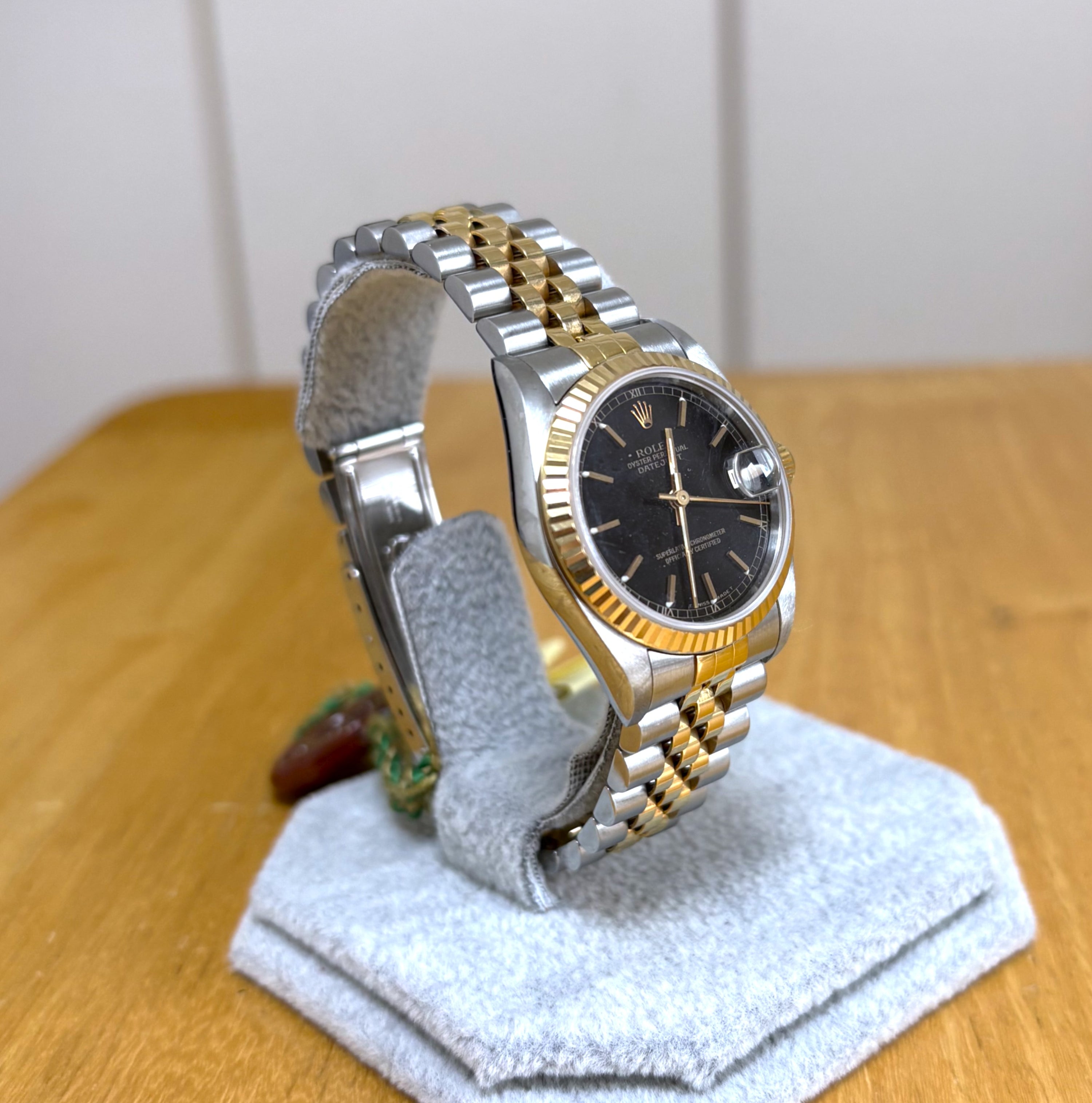 Rolex Datejust 31mm Black 68273 Unworn