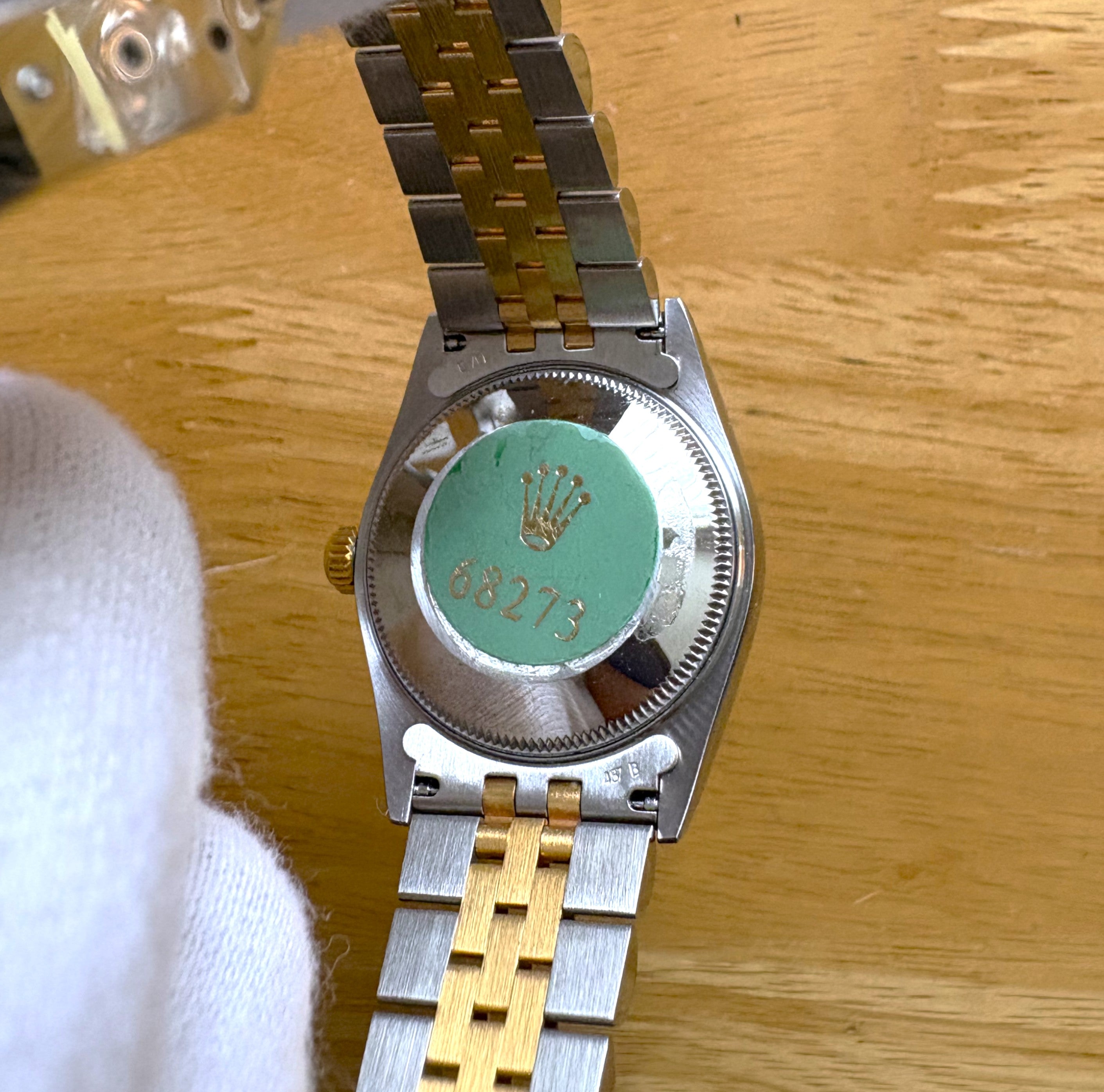 Rolex Datejust 31mm Black 68273 Unworn