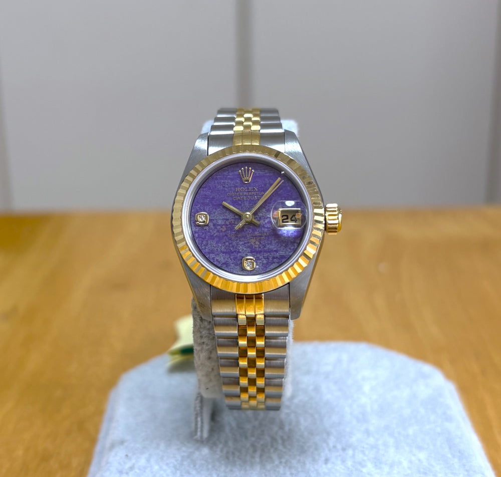 Rolex Datejust Purple 26mm 69173 Unworn