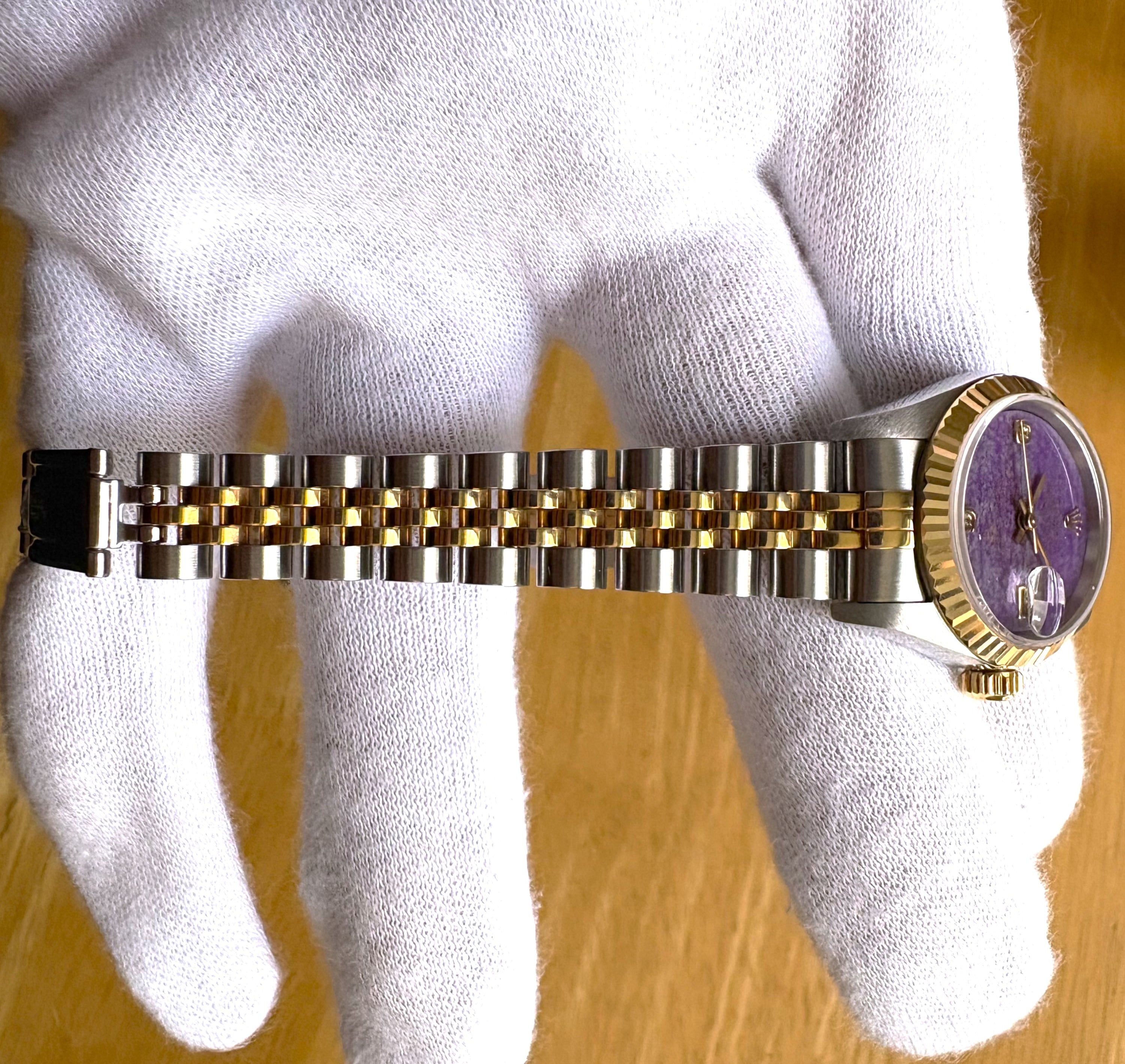 Rolex Datejust Purple 26mm 69173 Unworn