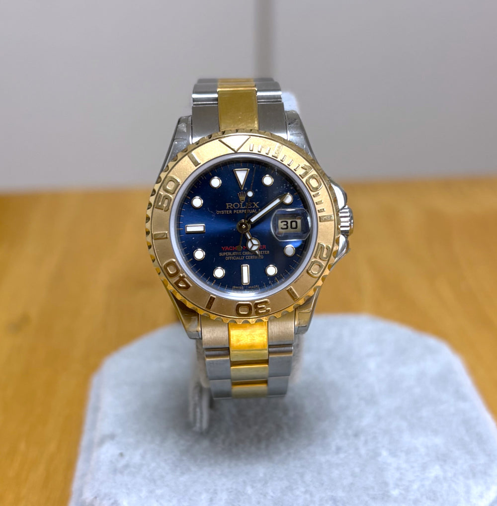 Rolex Yacht-Master Blue Chronometer 169623 Unworn