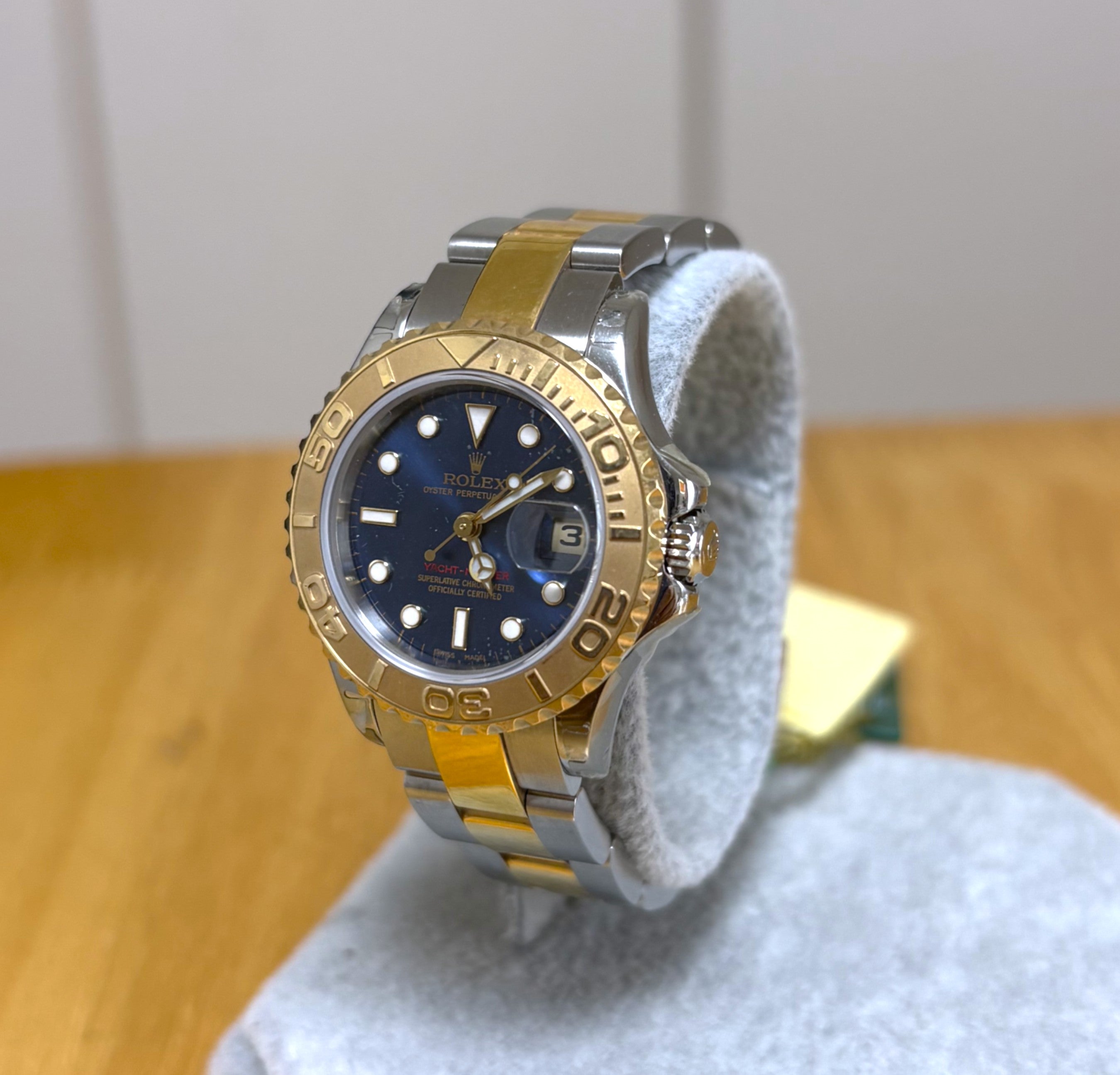 Rolex Yacht-Master Blue Chronometer 169623 Unworn