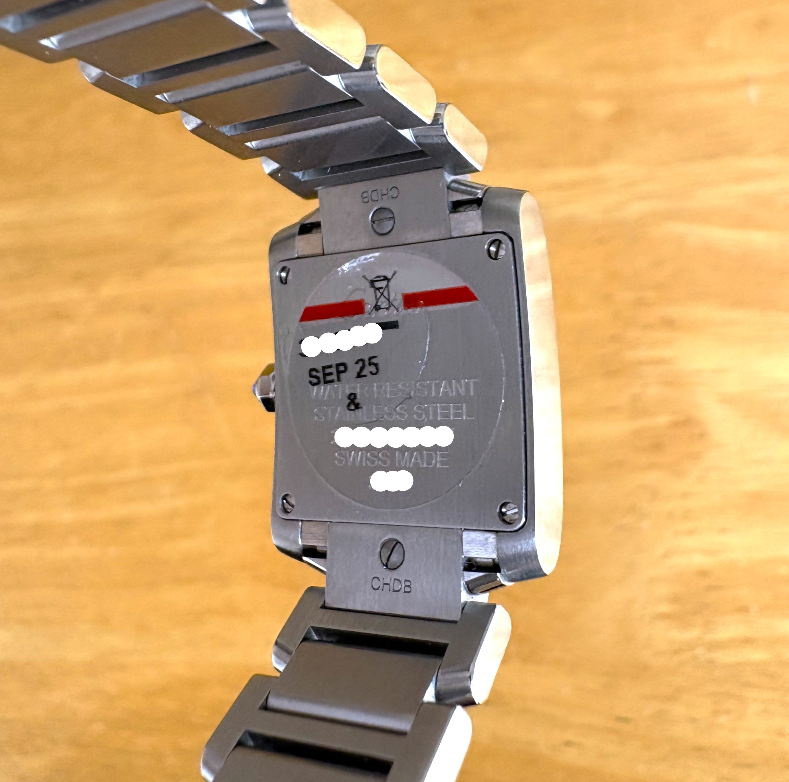 Cartier Tank Française SM WE110006 Unworn / Full Set