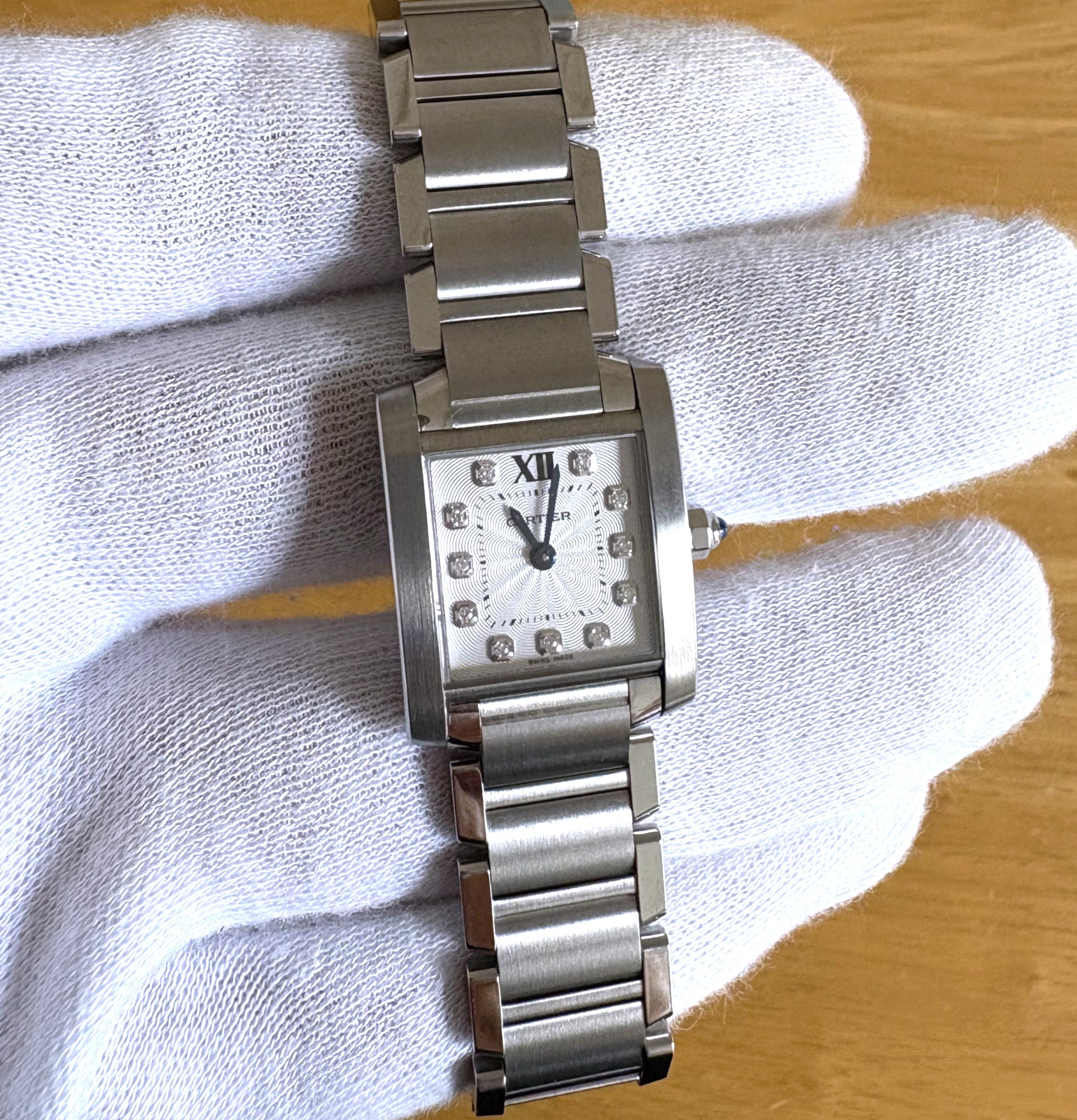 Cartier Tank Française SM WE110006 Unworn / Full Set