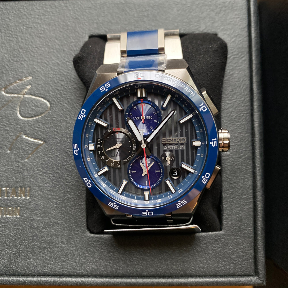 Dodgers Shohei Otani 2024 Limited Edition Seiko Astron GPS Solar SBXC165 Nexter