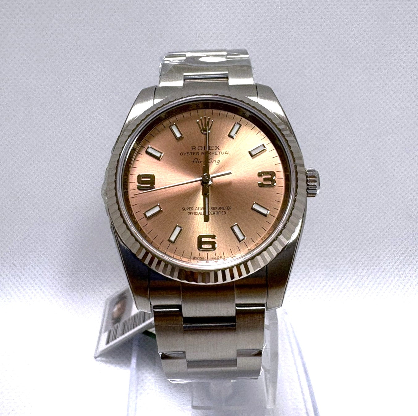 Rolex Oyster Perpetual Air-King Pink 114234