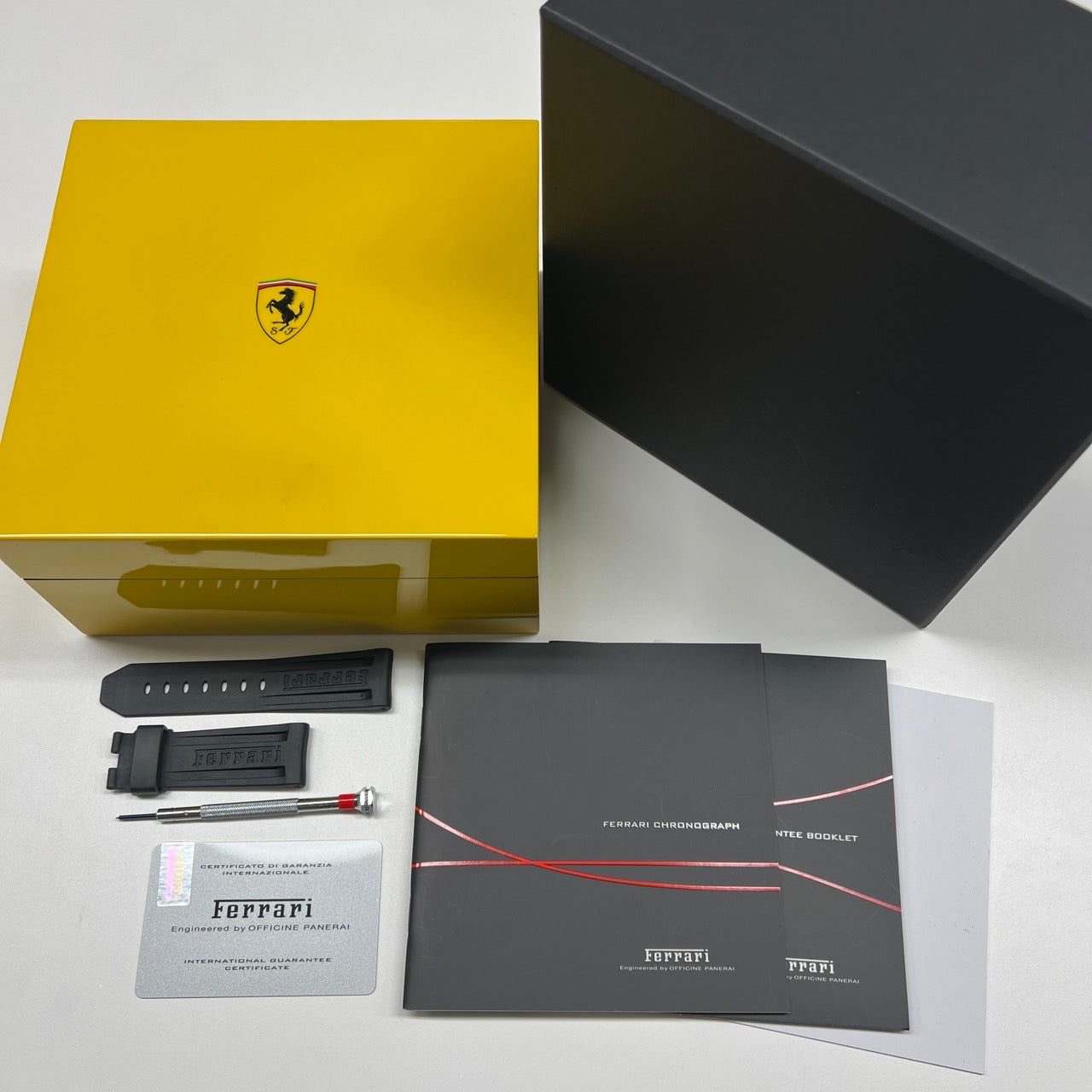 Panerai Ferrari Scuderia Chronograph black FER00008
