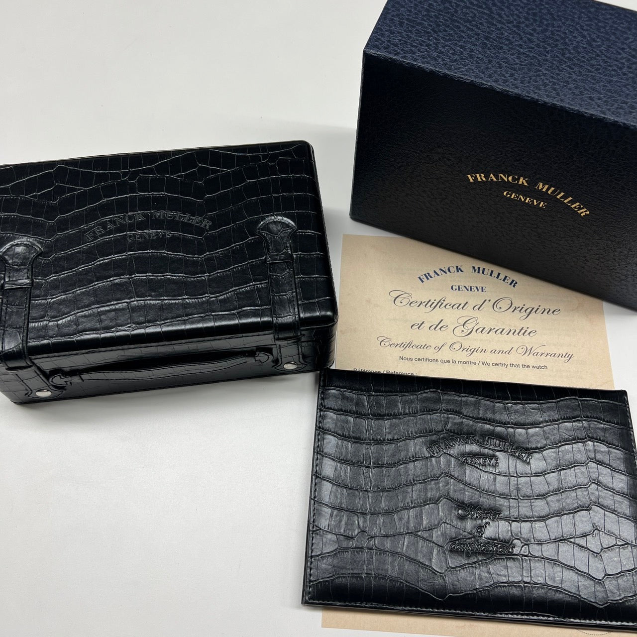 Franck Muller Tono Carbex Casablanca Iron Croco 8880SC IRON CRO