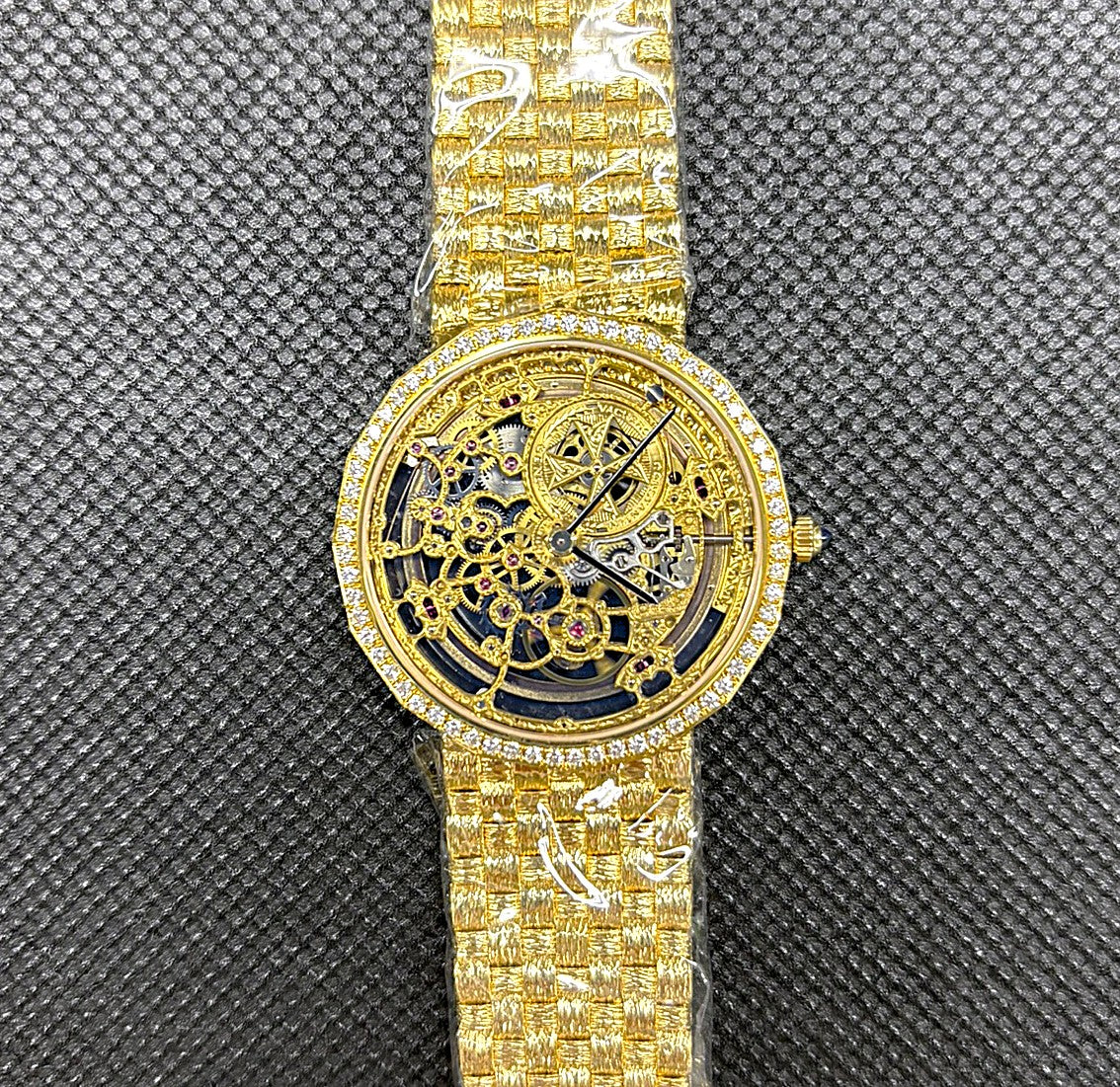 Vacheron Constantin Patrimony Skeleton Diamond Bezel 43502/206j