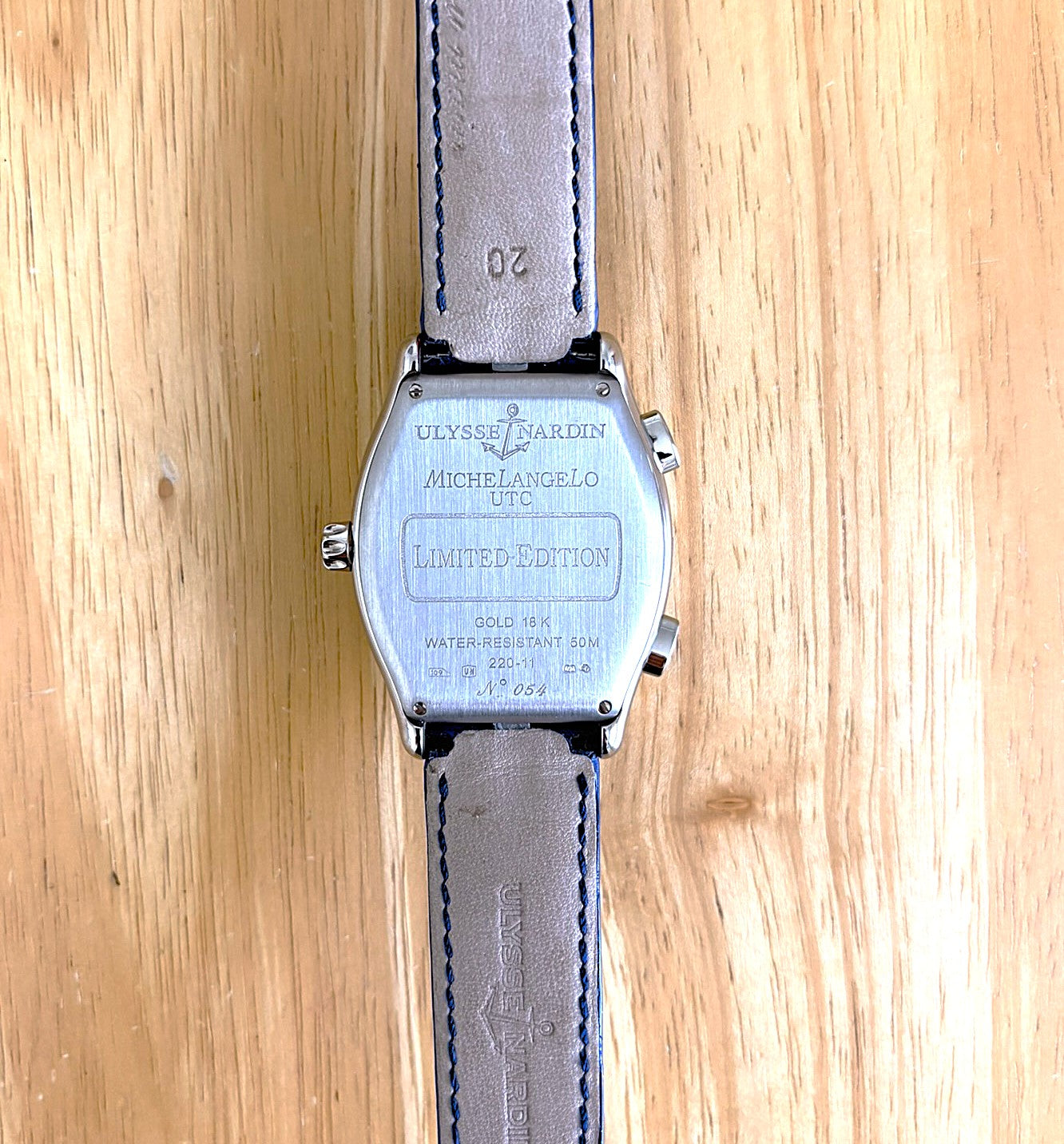 Ulysse Nardin Michelangelo UTC White Gold 100 pieces Limited Edition 220-11