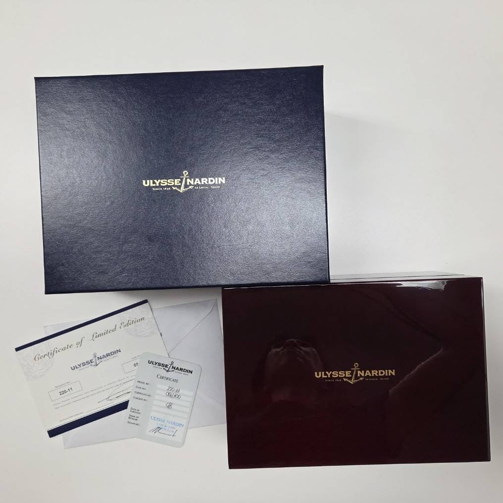 Ulysse Nardin Michelangelo UTC White Gold 100 pieces Limited Edition 220-11