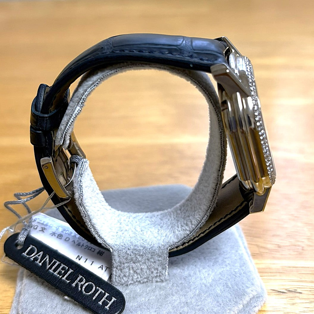Daniel Roth Datomax 208.X.60 – 18K White Gold – Never Worn – Complete Set