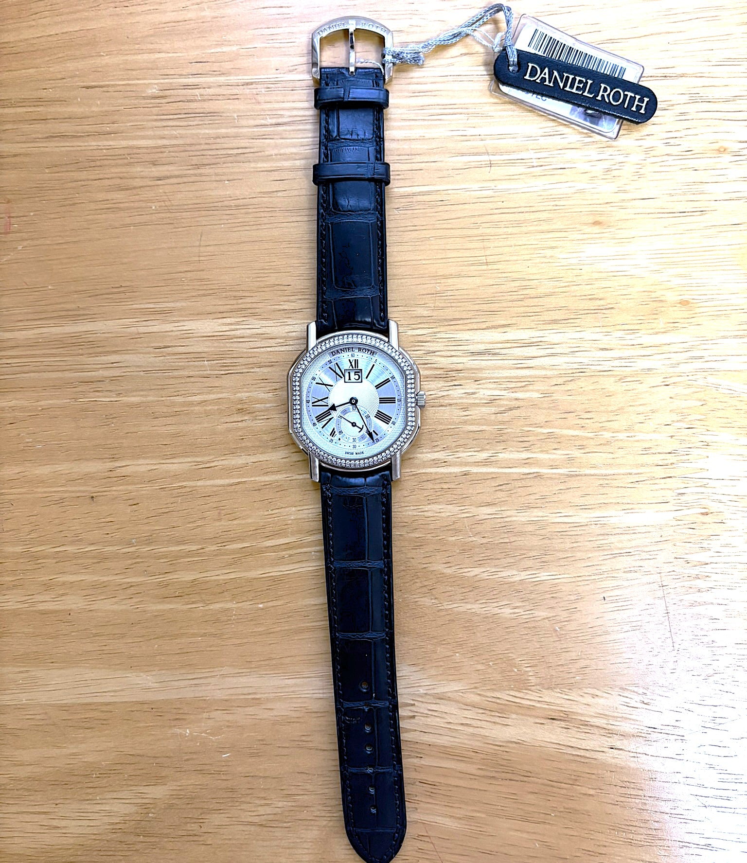 Daniel Roth Datomax 208.X.60 – 18K White Gold – Never Worn – Complete Set