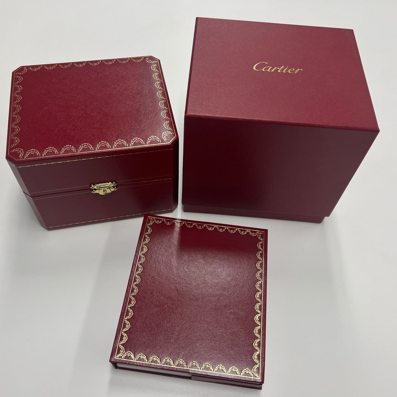 Cartier Tank Américaine 18K White Gold Diamond Bezel WB7026L1 Full Set New Old Stock