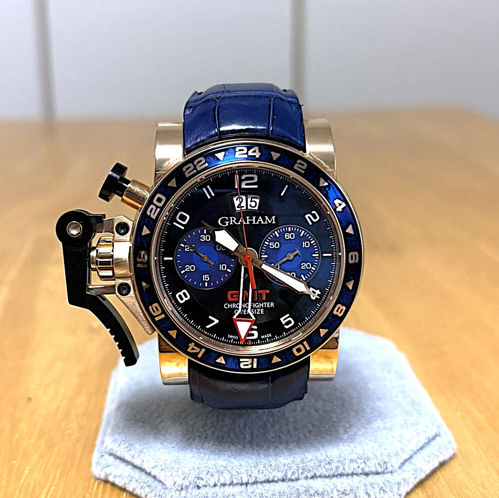 Graham Chronofighter Oversize GMT Automatic 20VGR.B26A.K41F Unworn / Full Set
