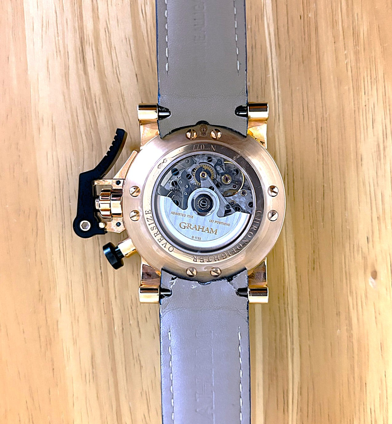Graham Chronofighter Oversize GMT Automatic 20VGR.B26A.K41F Unworn / Full Set