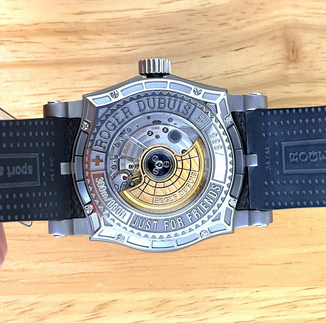 Roger Dubuis Easy Diver SE43 147.R9 TX4/K10R New Old Stock / Full Set