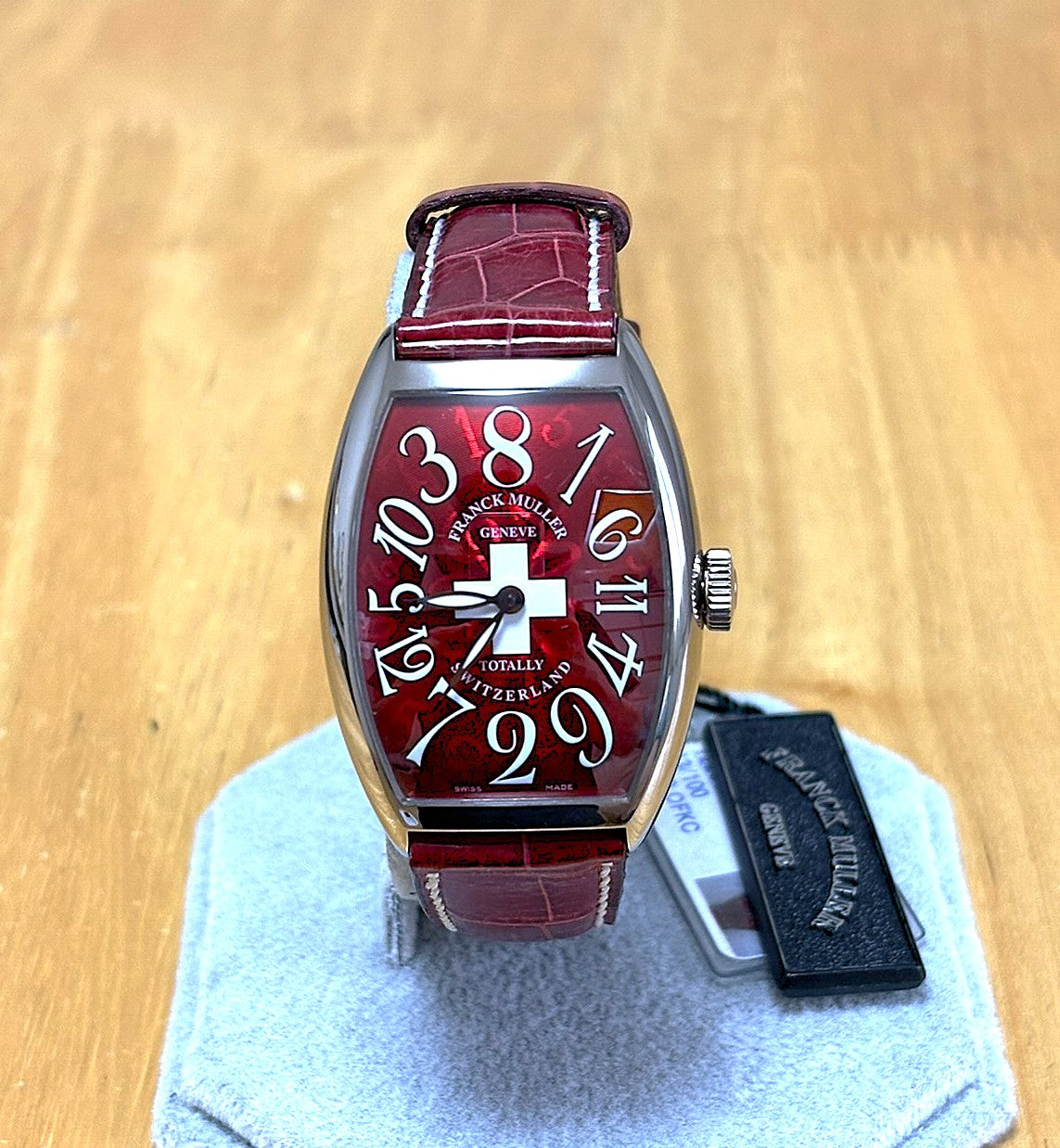 Franck Muller Crazy Hours 5850 CH TTL SWL 18K White Gold New Old Stock / Full Set