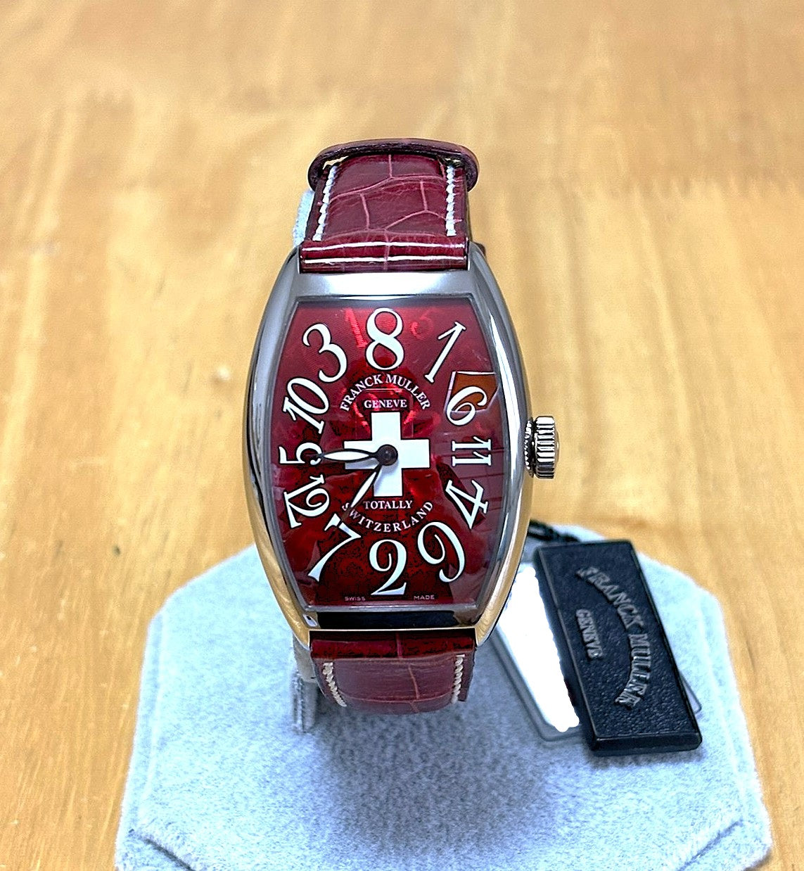 フランク・ミュラー クレイジーアワーズ 5850 CH TTL SWL 18Kホワイトゴールド 新古品 / フルセット