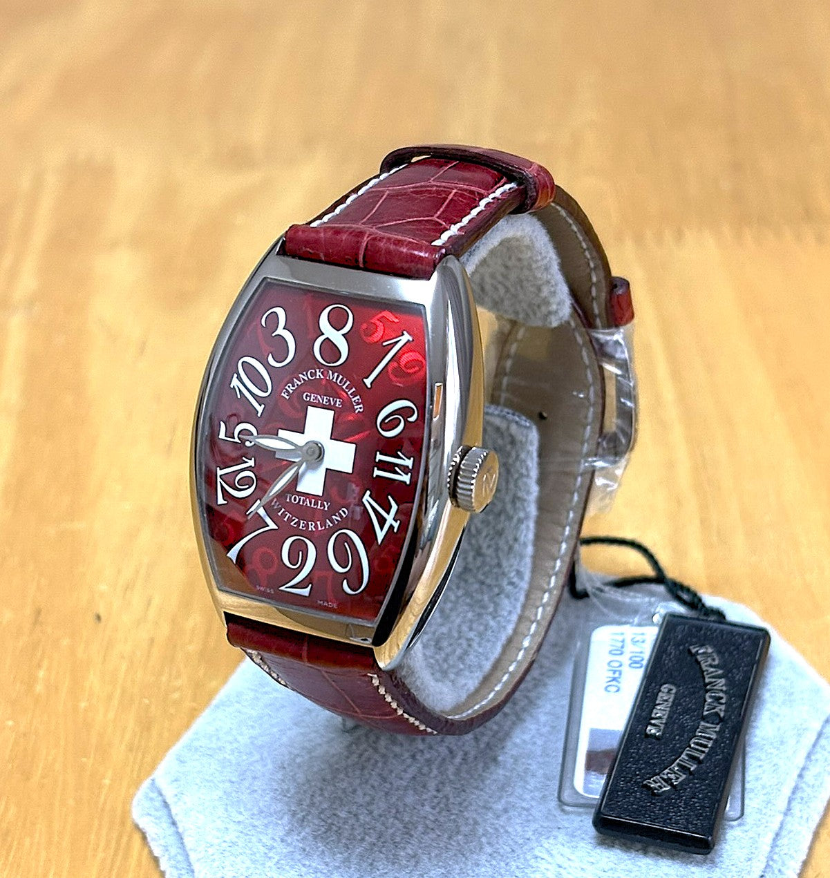 Franck Muller Crazy Hours 5850 CH TTL SWL 18K White Gold New Old Stock / Full Set