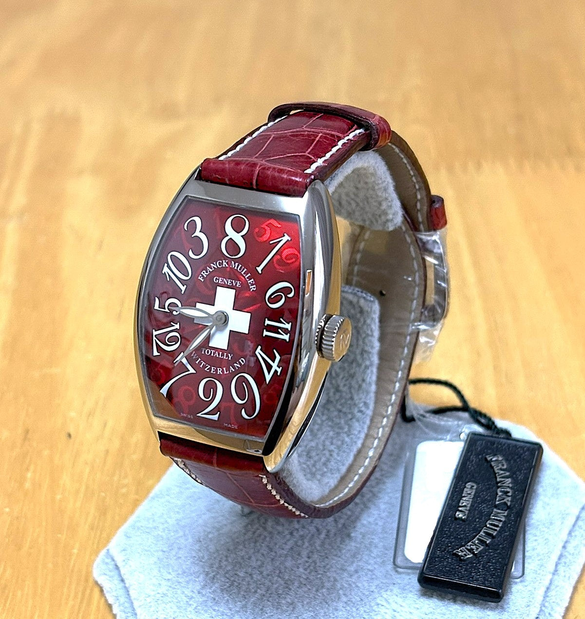 フランク・ミュラー クレイジーアワーズ 5850 CH TTL SWL 18Kホワイトゴールド 新古品 / フルセット
