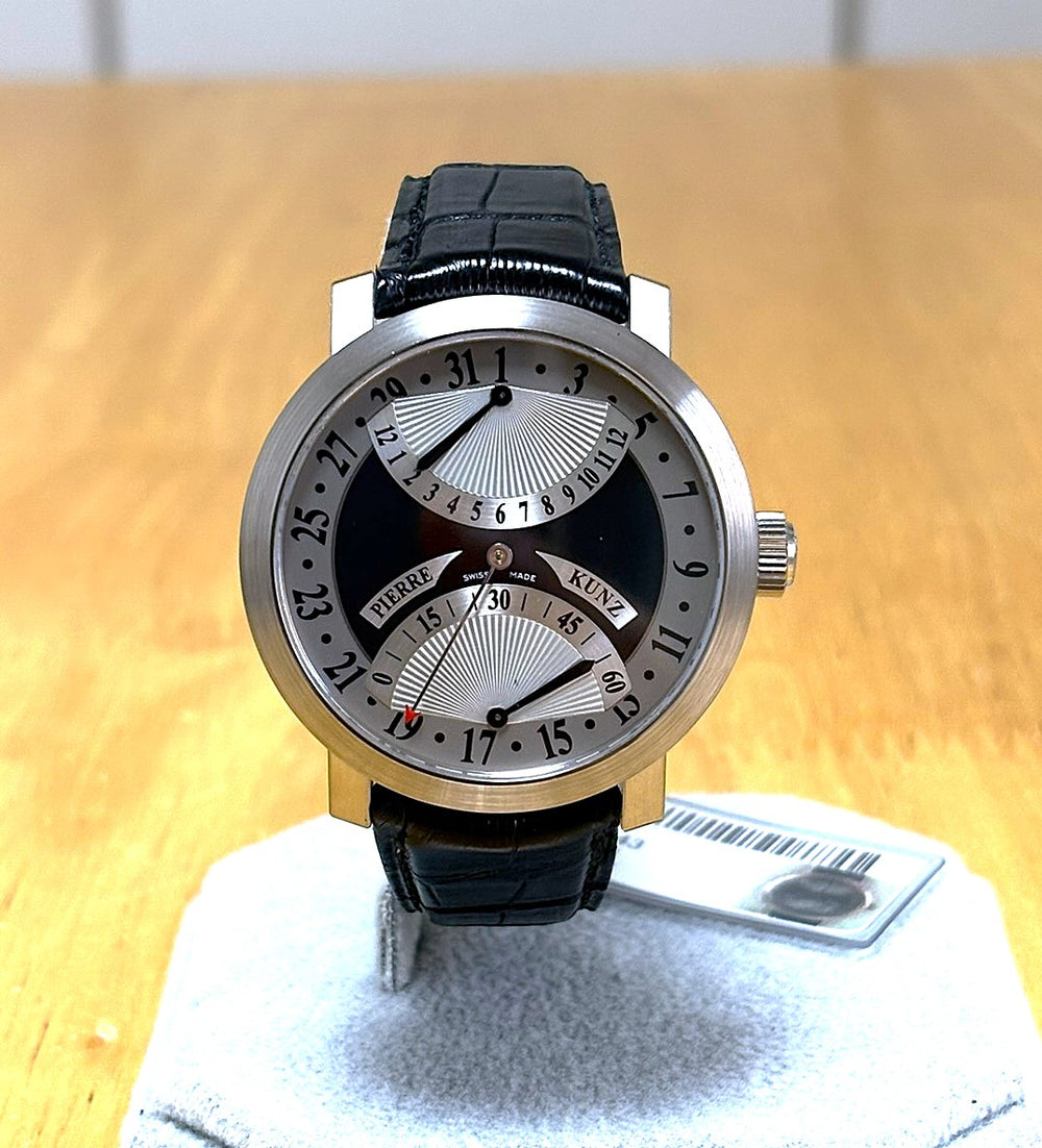PIERRE KUNZ Double Retrograde Automatic PKA005HMRD Full Set New Old Stock