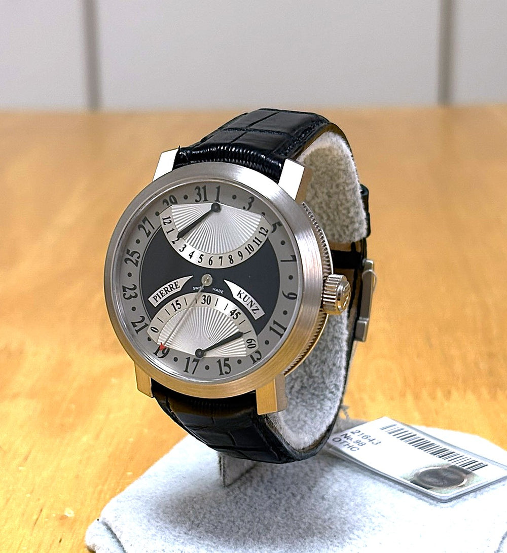 PIERRE KUNZ Double Retrograde Automatic PKA005HMRD Full Set New Old Stock