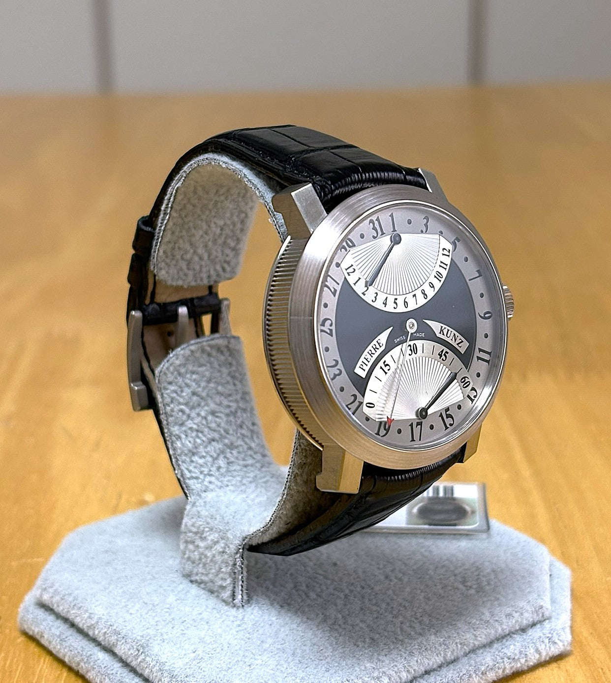 PIERRE KUNZ Double Retrograde Automatic PKA005HMRD Full Set New Old Stock
