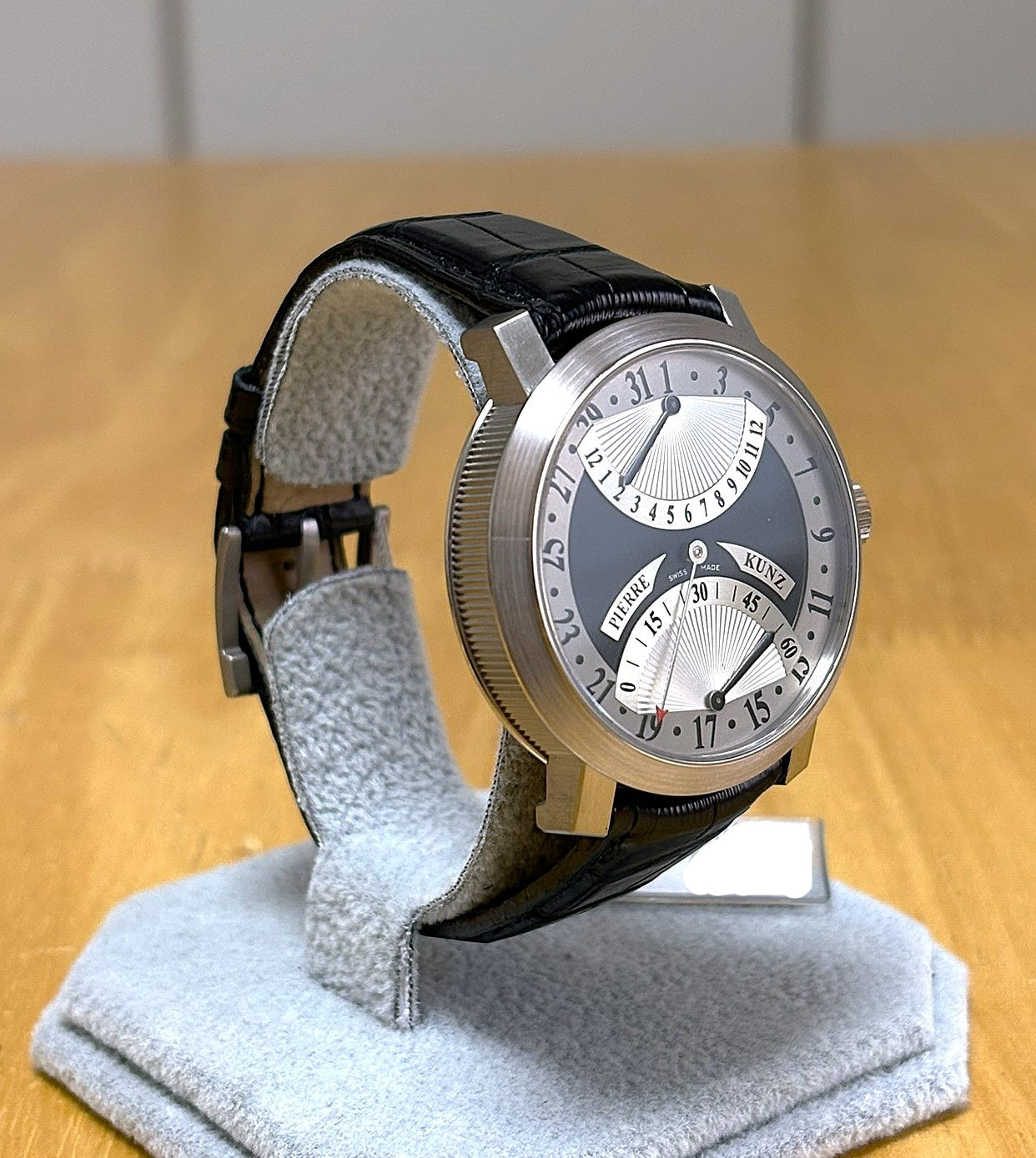 PIERRE KUNZ Double Retrograde Automatic PKA005HMRD Full Set New Old Stock