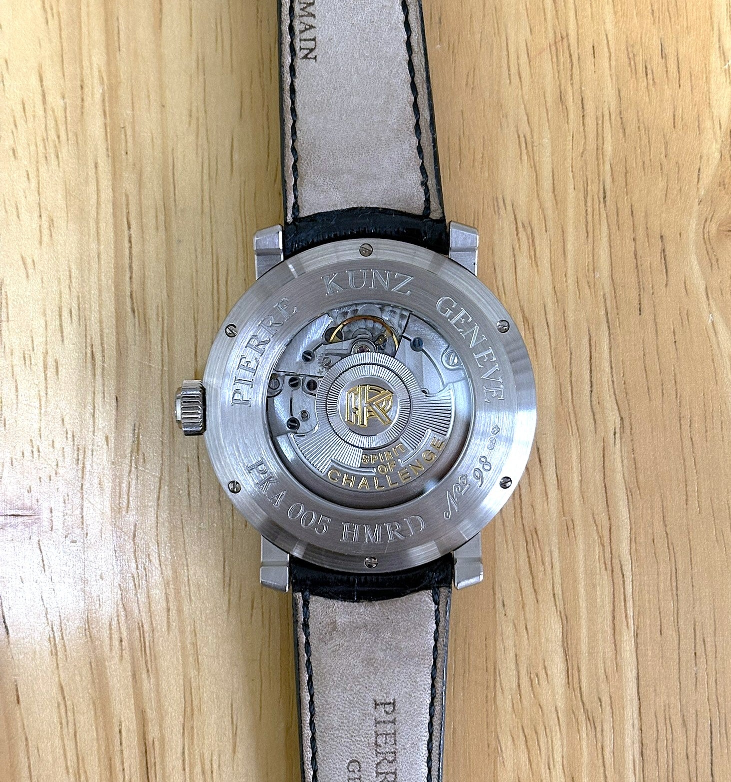 PIERRE KUNZ Double Retrograde Automatic PKA005HMRD Full Set New Old Stock