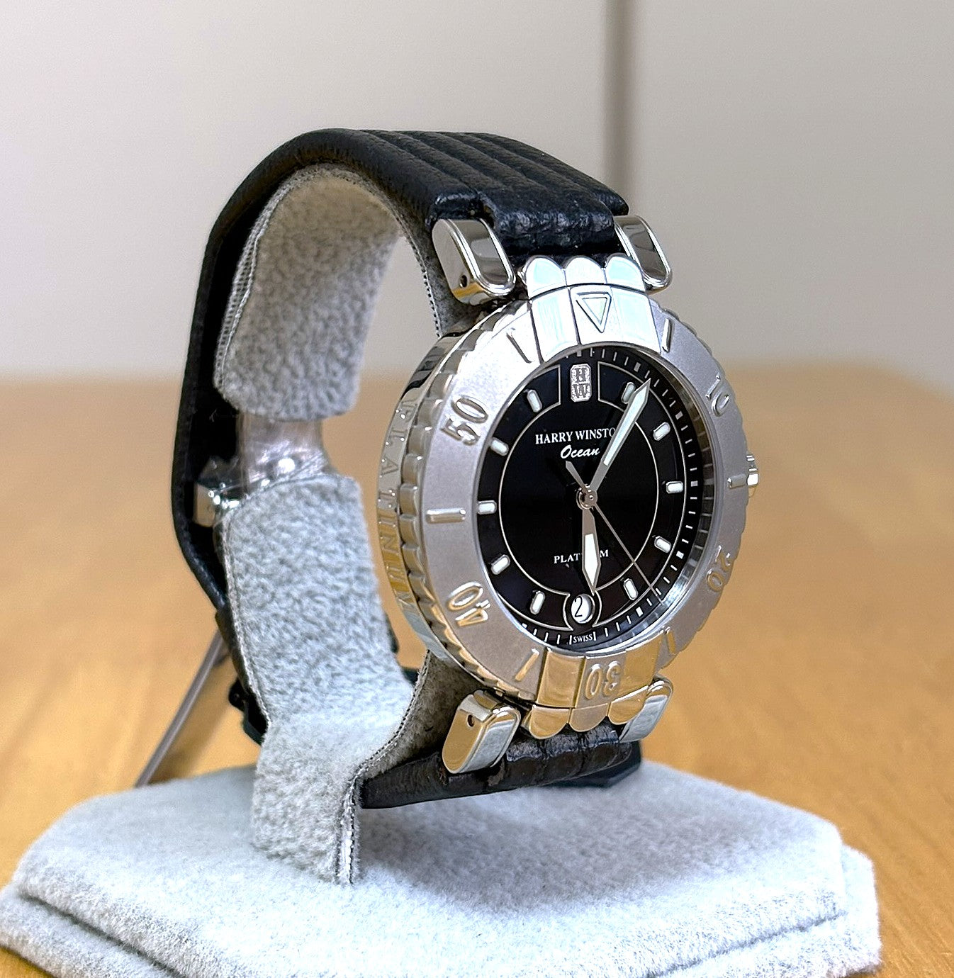 HARRY WINSTON Ocean Submariner Date 400/MADV39PL.K PT950 Platinum - Limited Edition - Full Set - New Old Stock