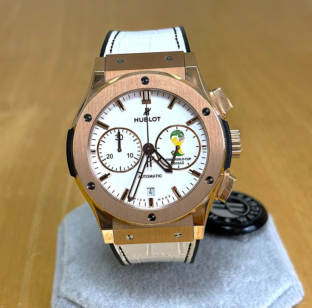 Hublot Classic Fusion King Gold FIFA World Cup 2014 – Ref. 521.OX.2010.LR.WCW14 – Limited to 23 Pieces