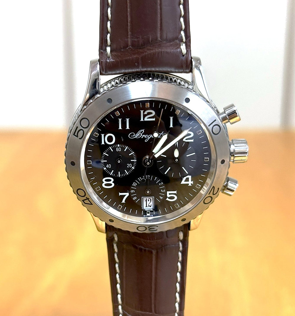 BREGUET Type XX Transatlantique 3820ST/H2/9W6 Unworn / Full Set
