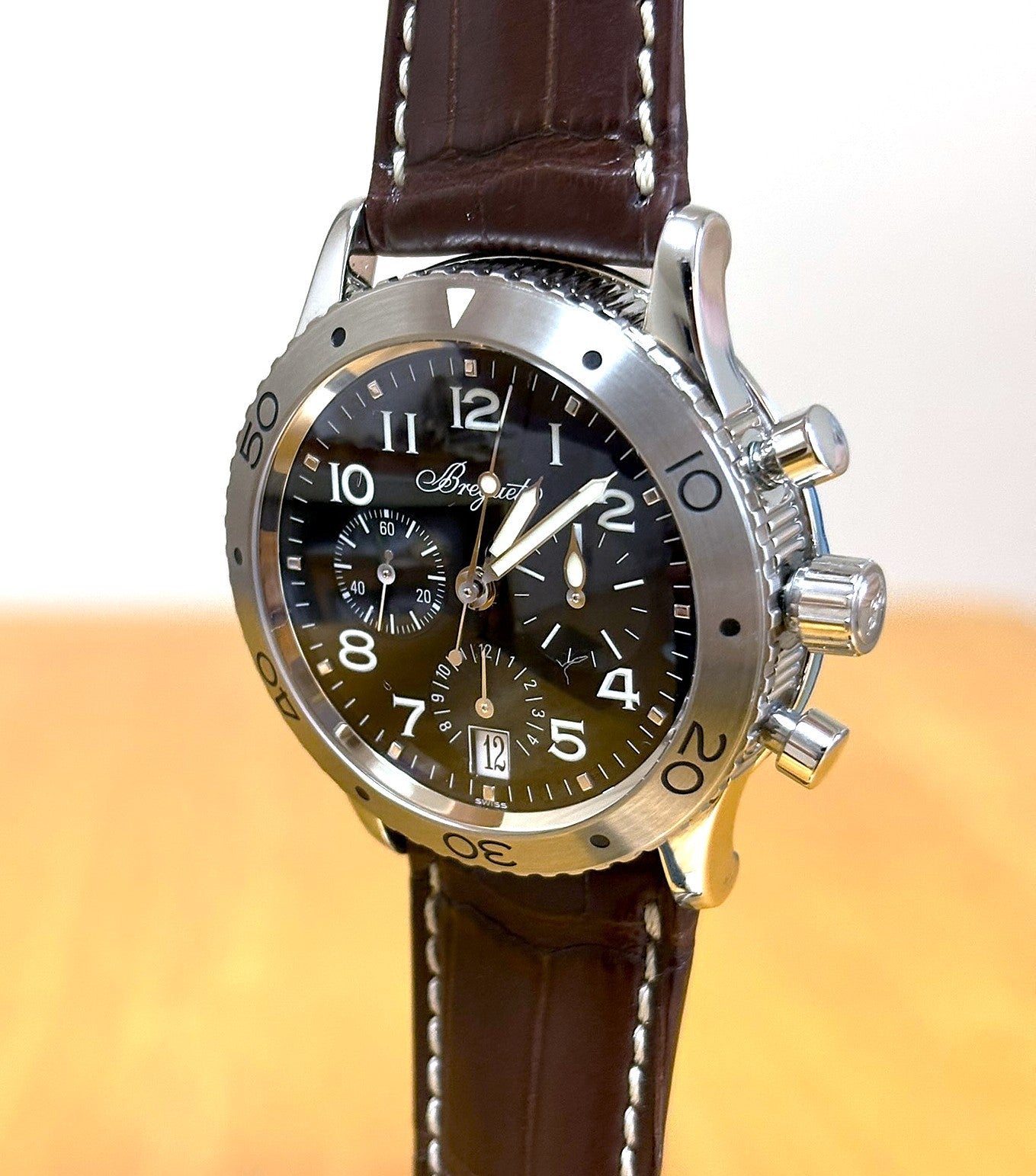 BREGUET Type XX Transatlantique 3820ST/H2/9W6 Unworn / Full Set