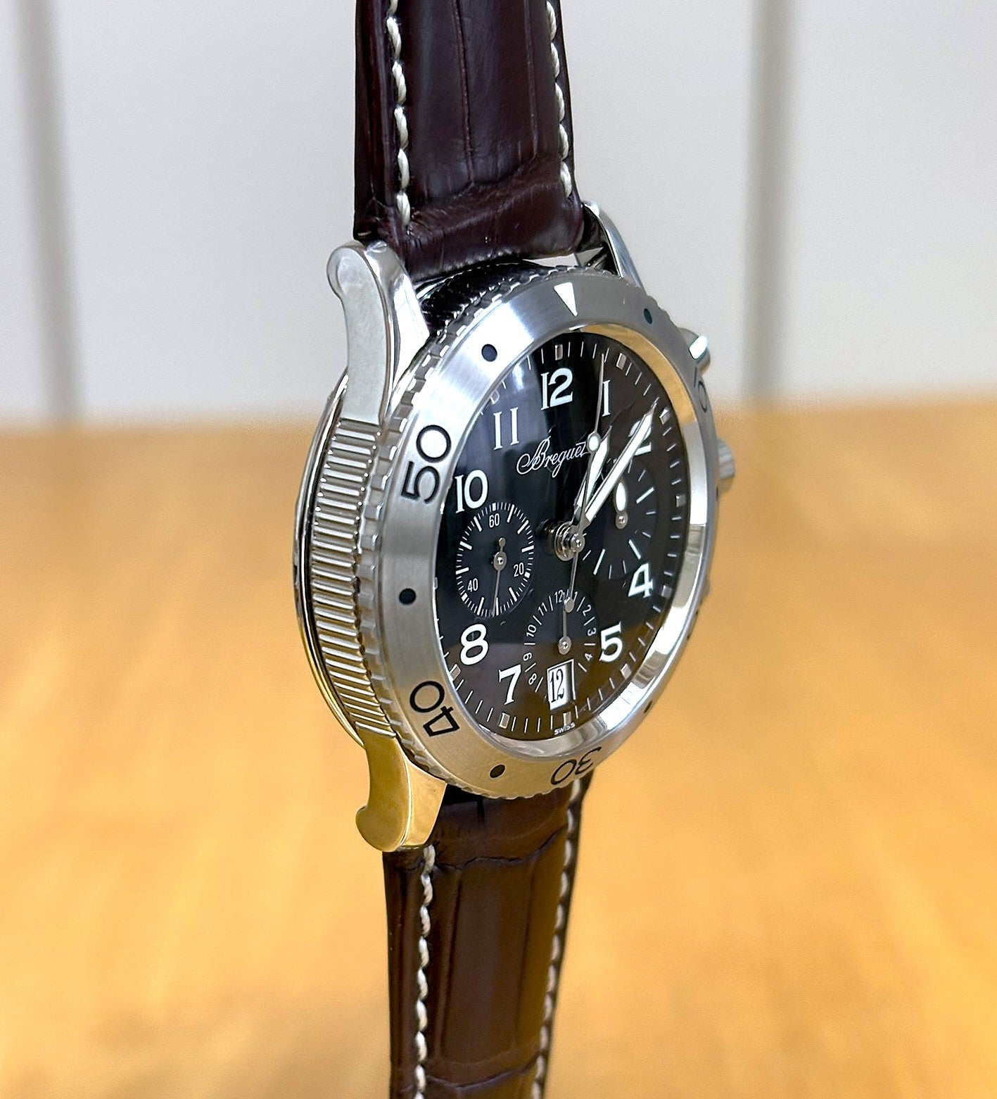 BREGUET Type XX Transatlantique 3820ST/H2/9W6 Unworn / Full Set