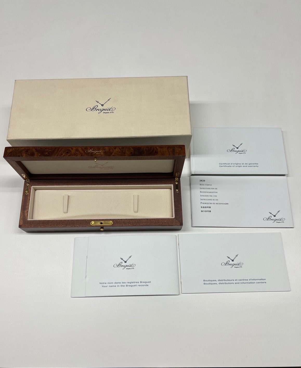 BREGUET Type XX Transatlantique 3820ST/H2/9W6 Unworn / Full Set