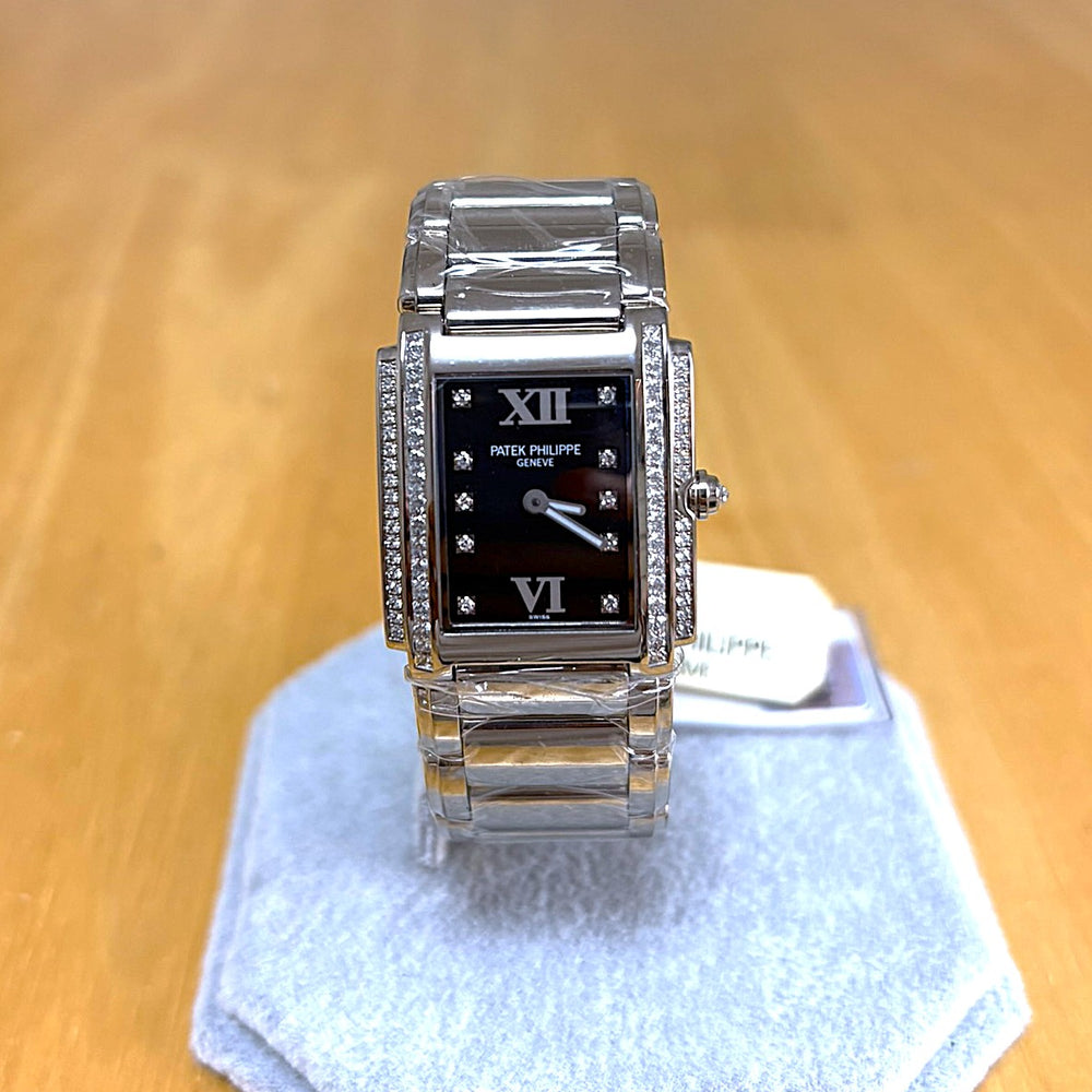 Patek Philippe Twenty‑4 4910/20G‑001 – 18K White Gold & Diamonds Unworn / Full Set